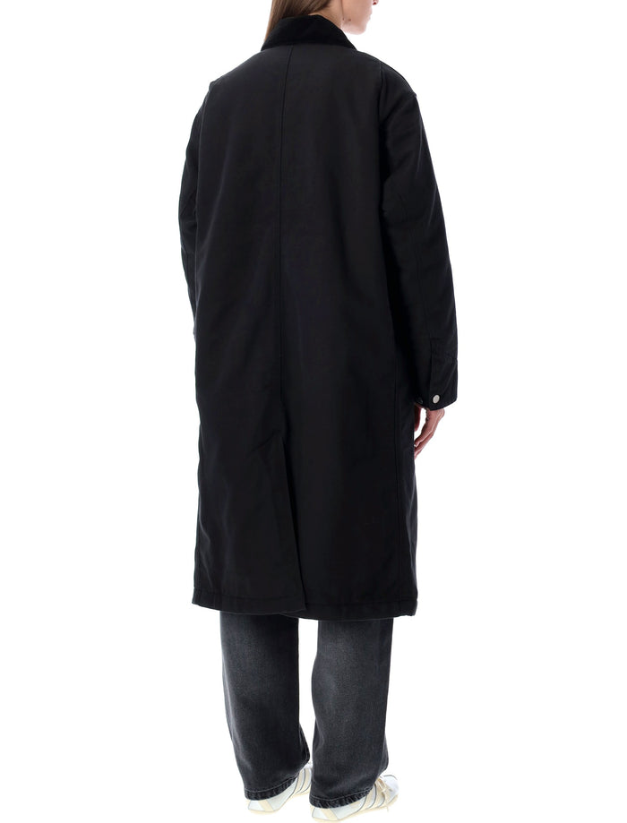Carhartt WIP Webster cotton canvas coat Black Lining