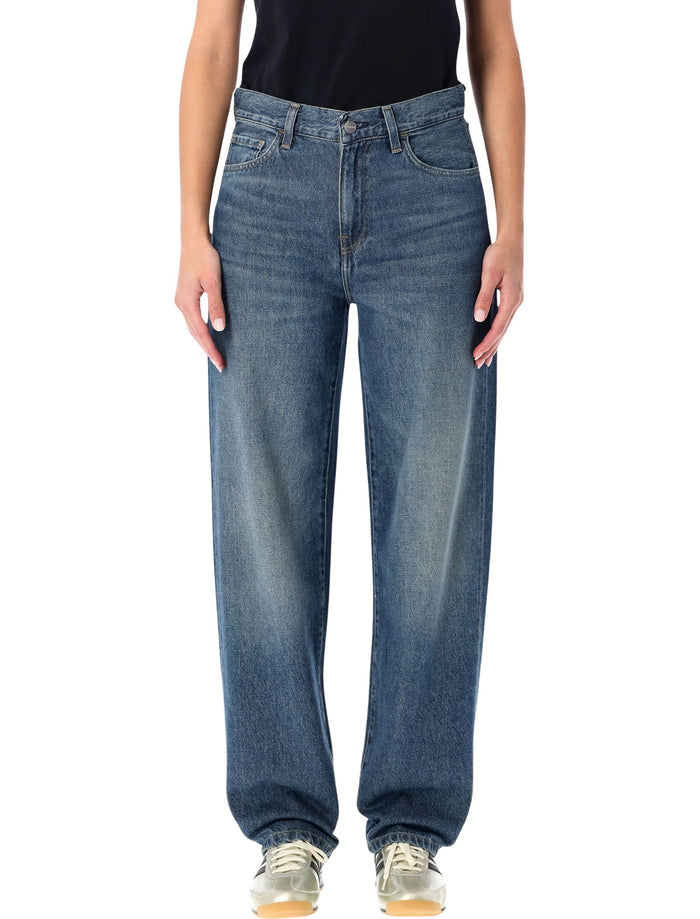 Carhartt WIP Arin denim pants Blue Dark Used Wash Organic Cotton Jean