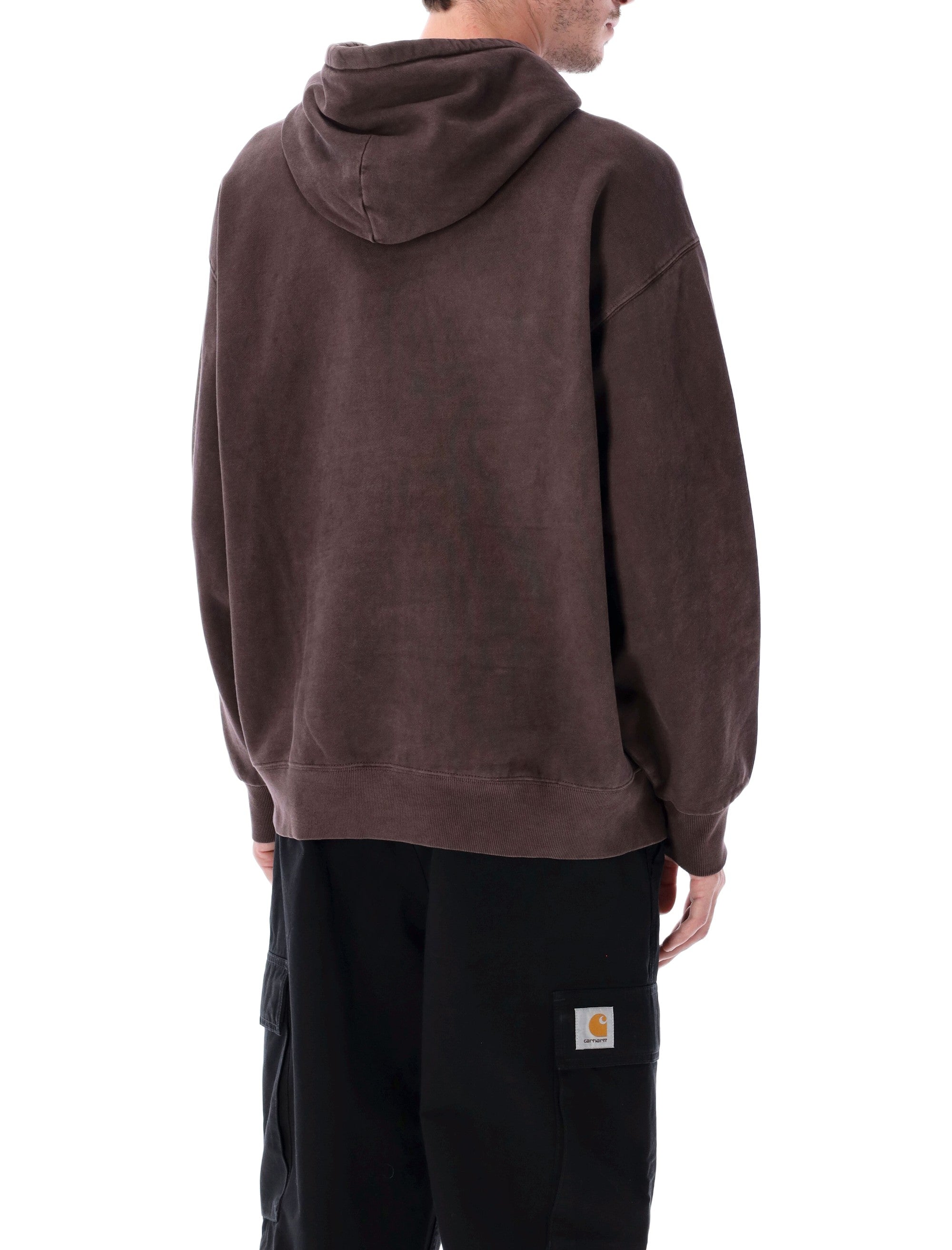 Carhartt WIP hooded Vista cotton sweatshirt Palisander Sweat 450 G M²