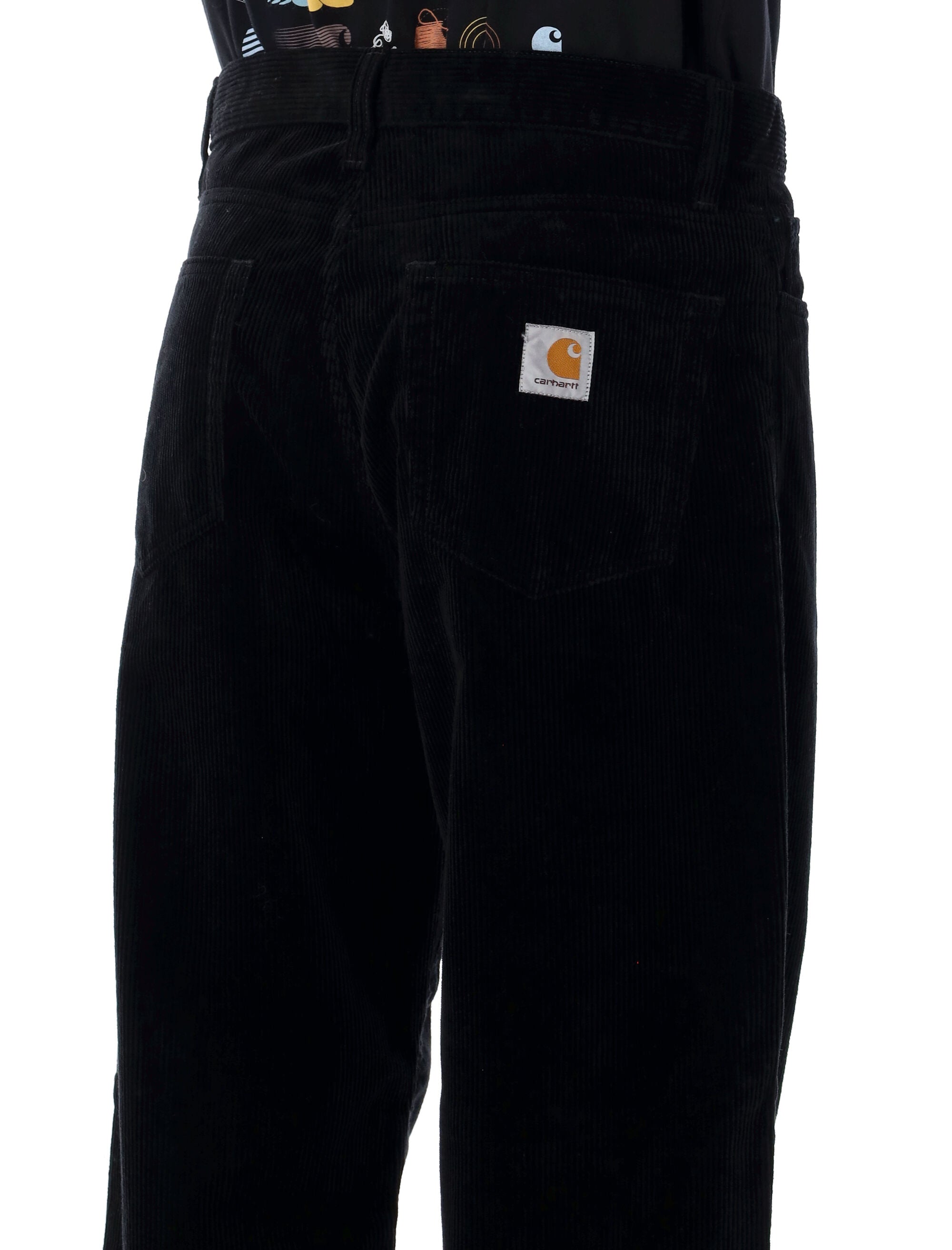 Carhartt WIP Landon corduroy pants Black Cotton