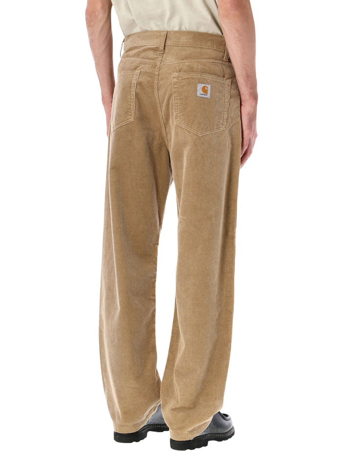 Carhartt Wip Landon Corduroy Pants Leather Cotton