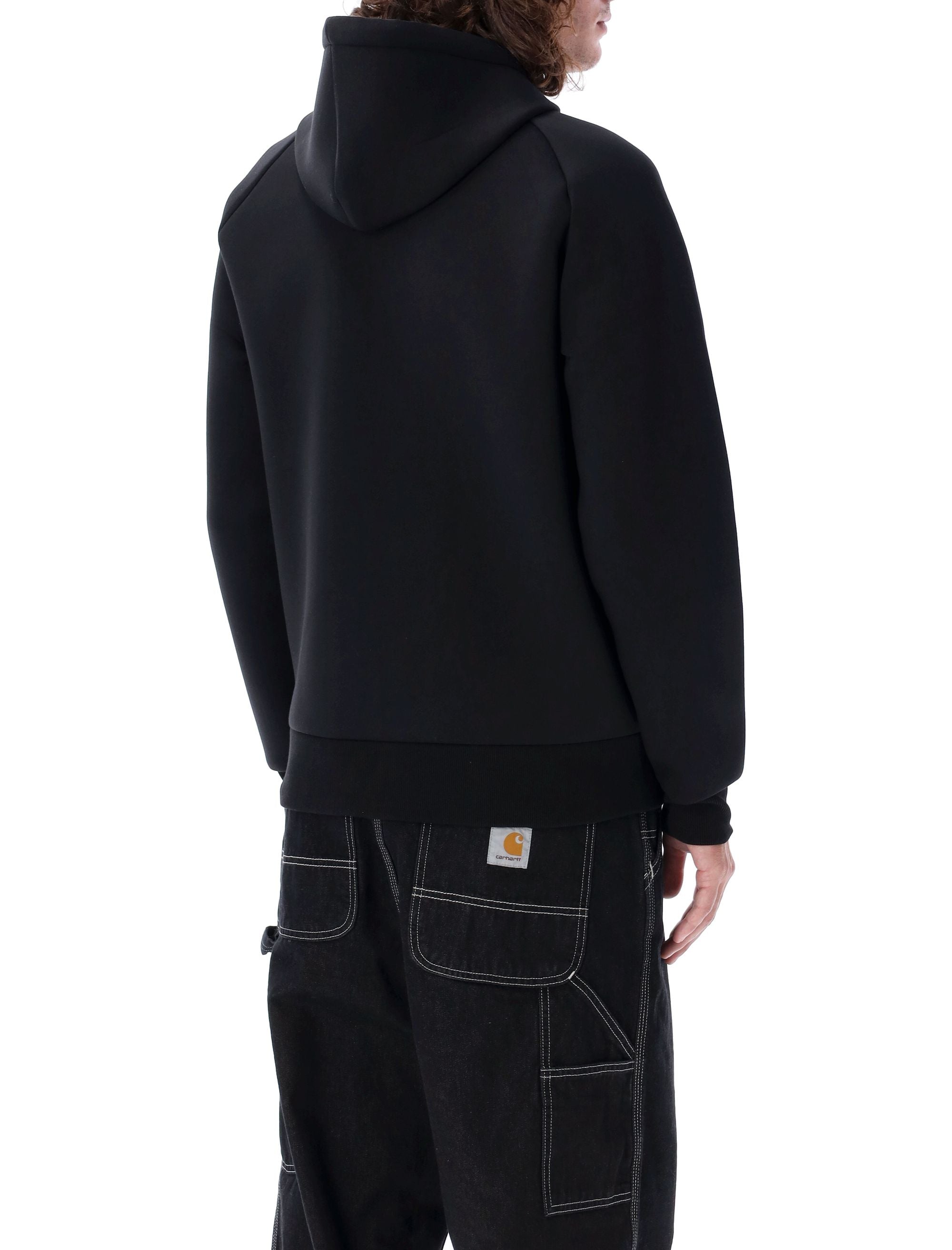 Car-Lux Hooded Jacket Black Polyester