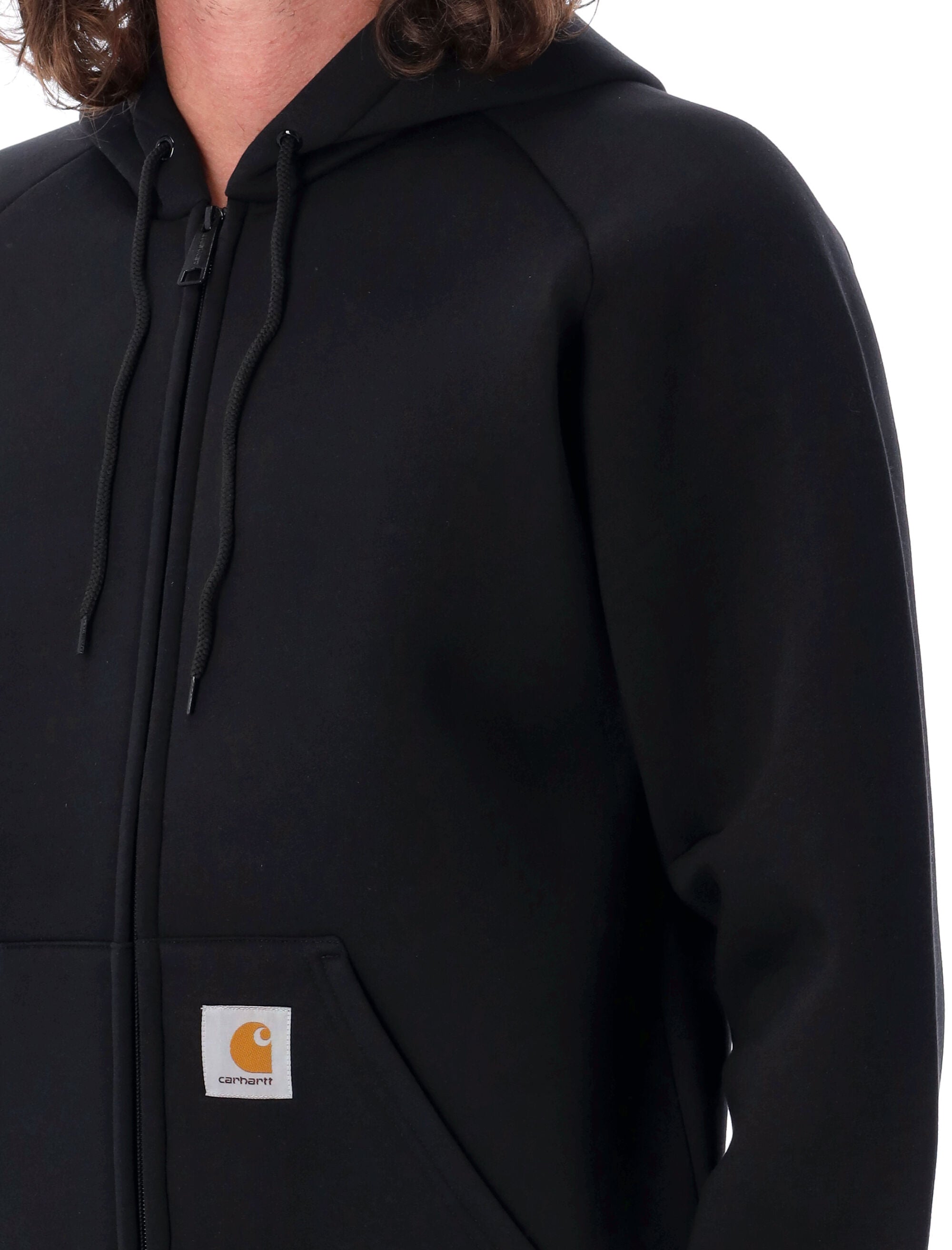 Car-Lux Hooded Jacket Black Polyester