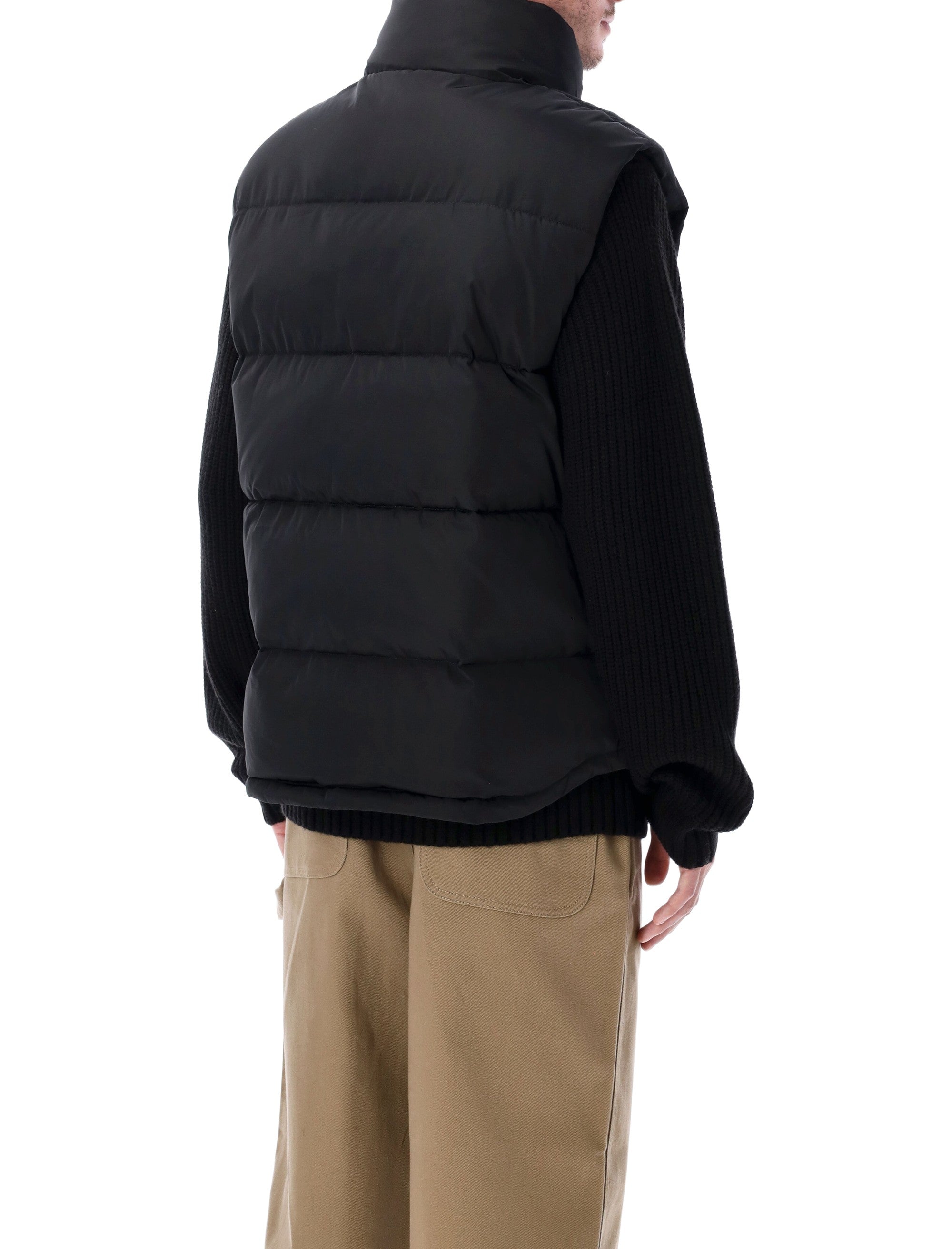 Carhartt WIP Brent padded vest Black Recycled Nylon Lining
