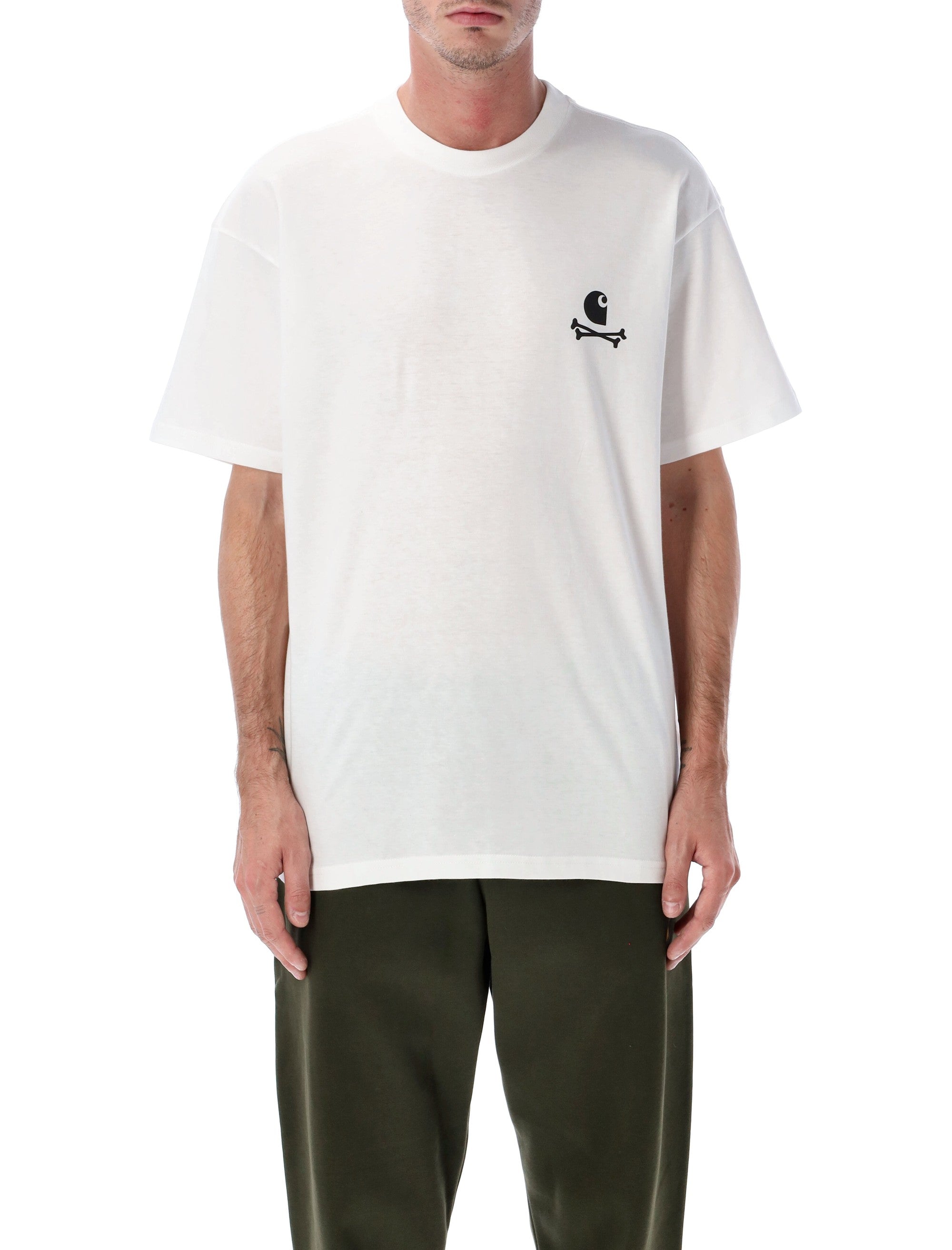 Carhartt WIP S-S C Logo Archive T-Shirt White Tshirt