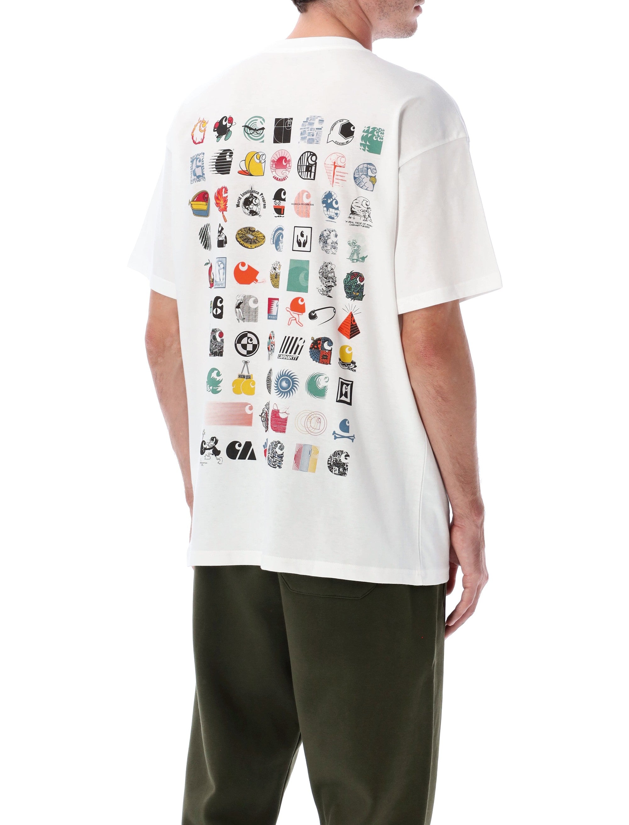 Carhartt WIP S-S C Logo Archive T-Shirt White Tshirt