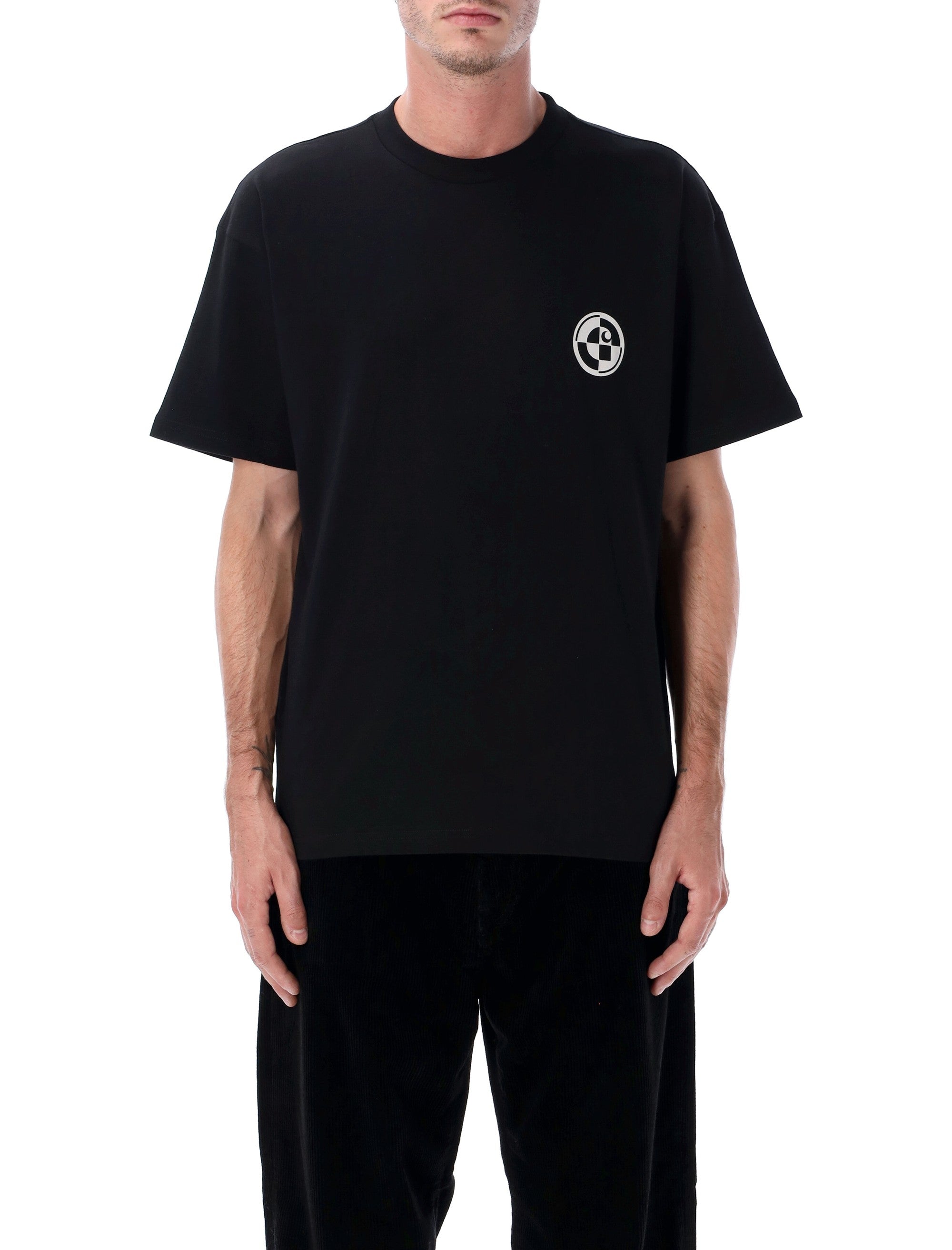 Carhartt WIP S-S C Logo Archive T-Shirt Black Tshirt