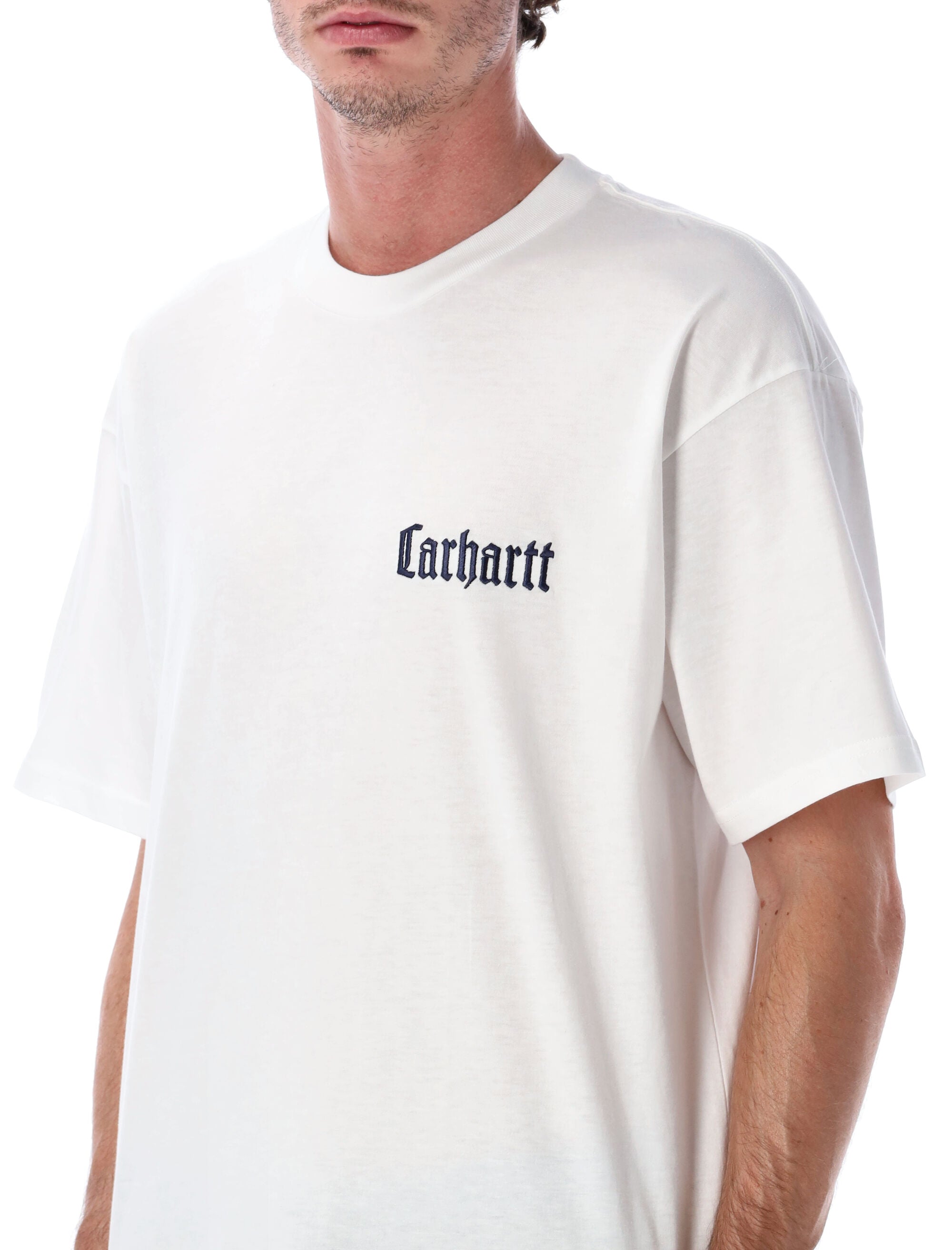 Carhartt WIP Schooling cotton T-shirt White Organic