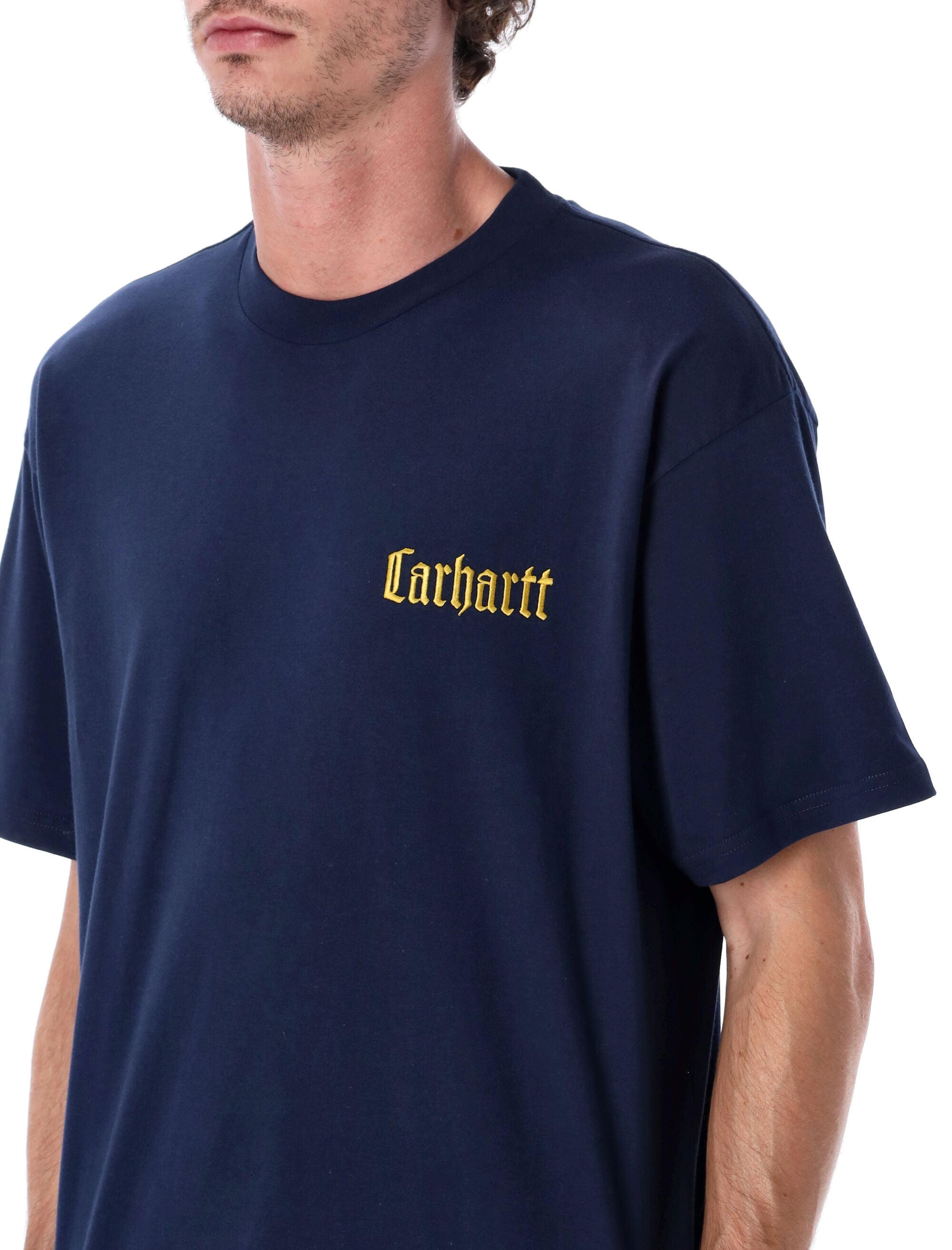 Carhartt WIP Schooling cotton T-shirt Jupiter Organic