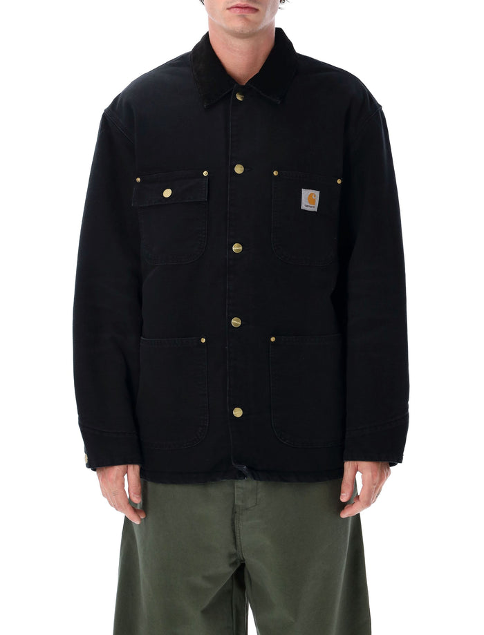 Og Chore Coat Jacket Di Carhartt Wip Black
