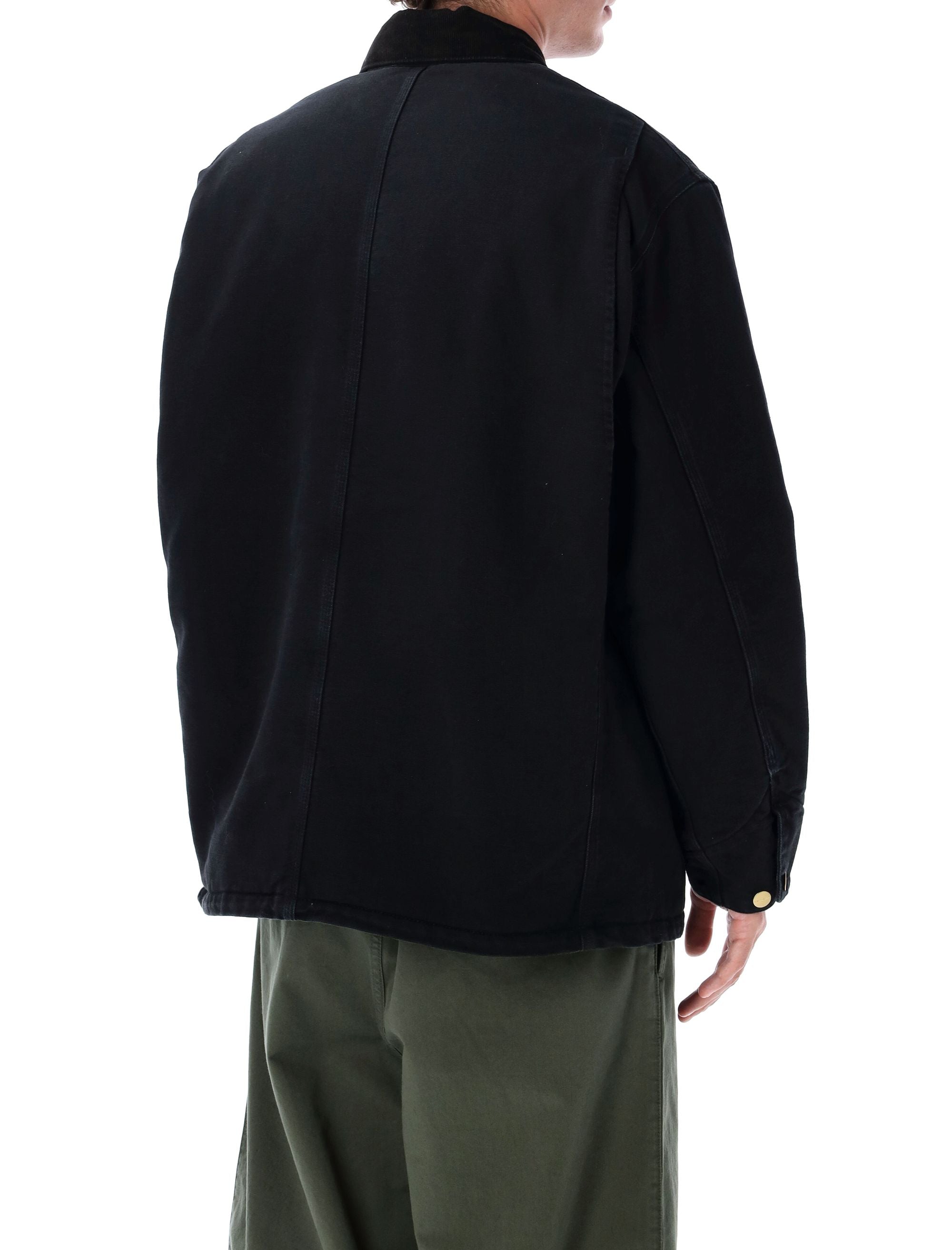 Og Chore Coat Jacket Di Carhartt Wip Black
