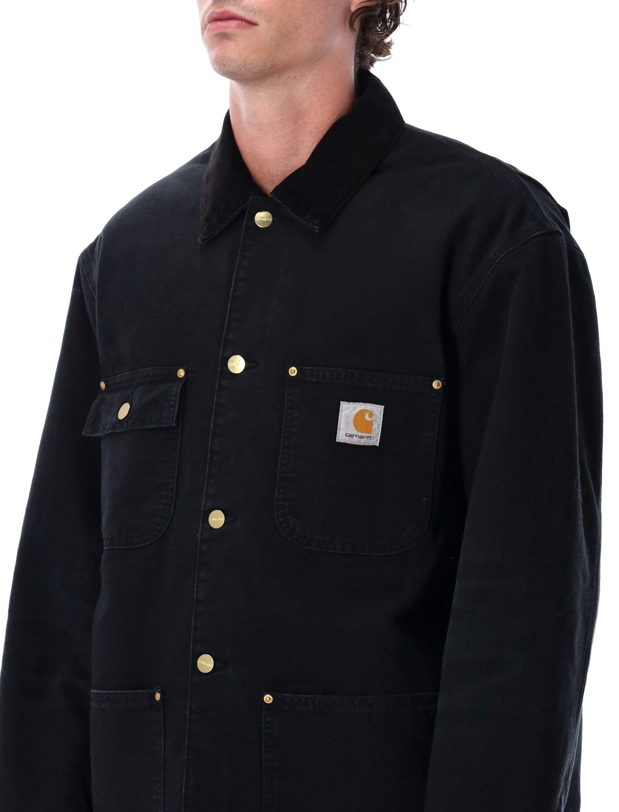 Og Chore Coat Jacket Di Carhartt Wip Black