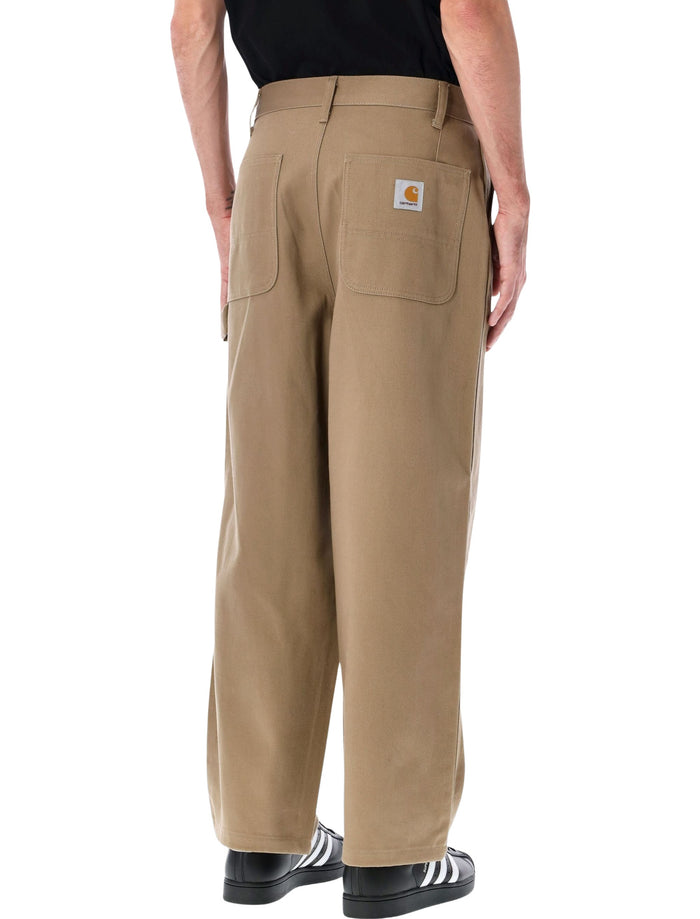Carhartt Wip Holden Cotton Twill Pants Leather
