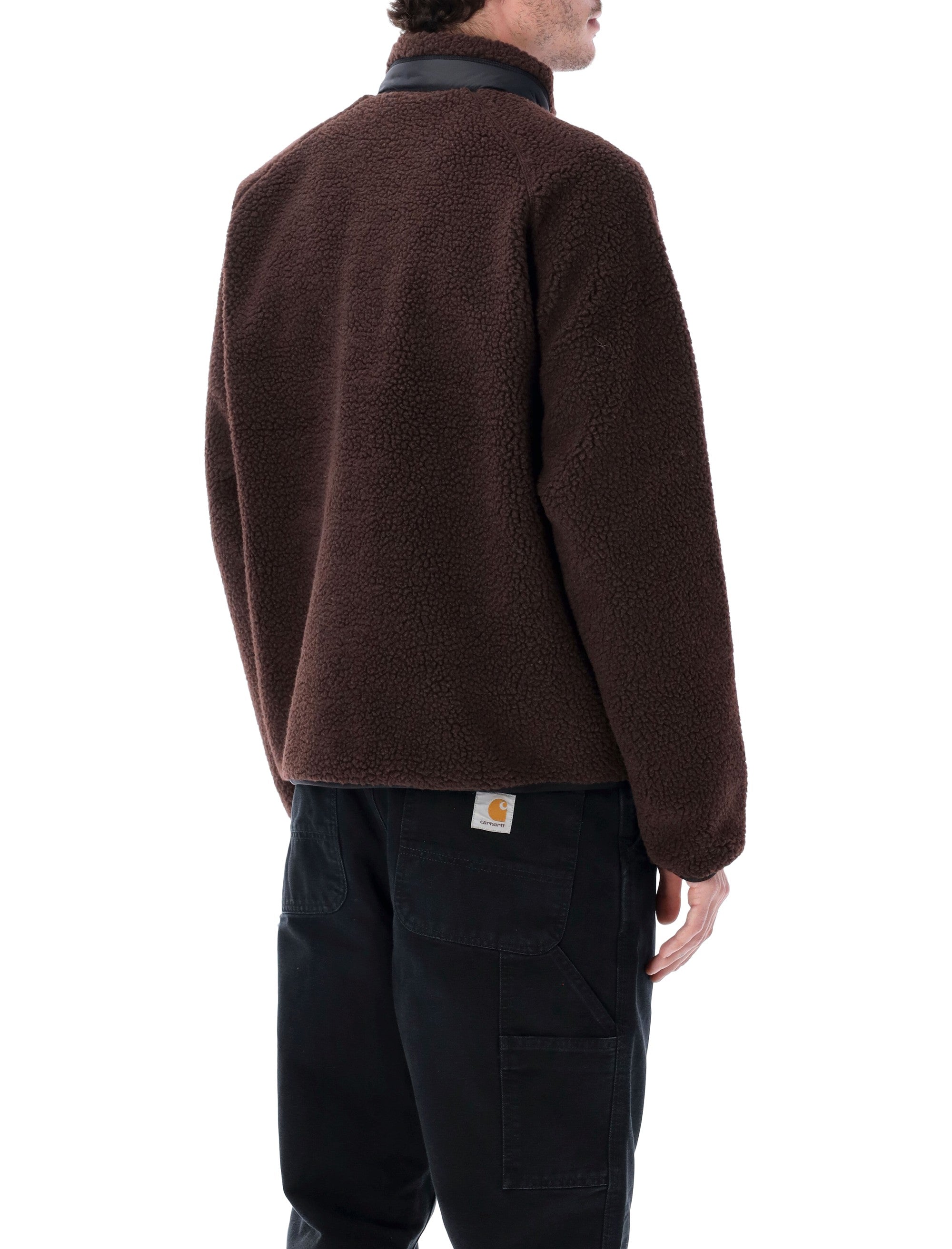 Carhartt Wip Prentis Liner Fleece Jacket Palisander Polyester Fleeces