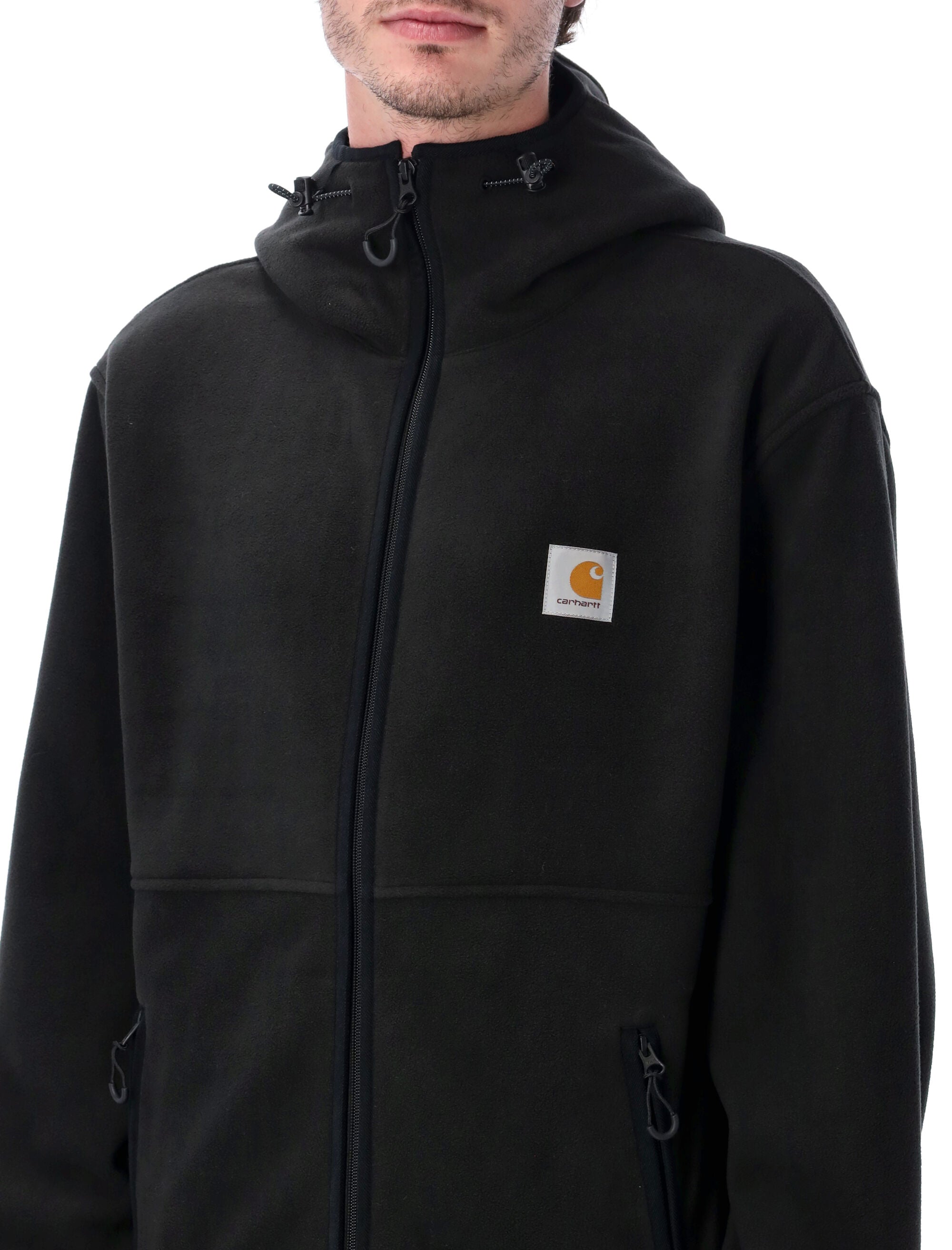 Carhartt WIP Blevin Liner fleece jacket Black Polyester 9.1 Oz