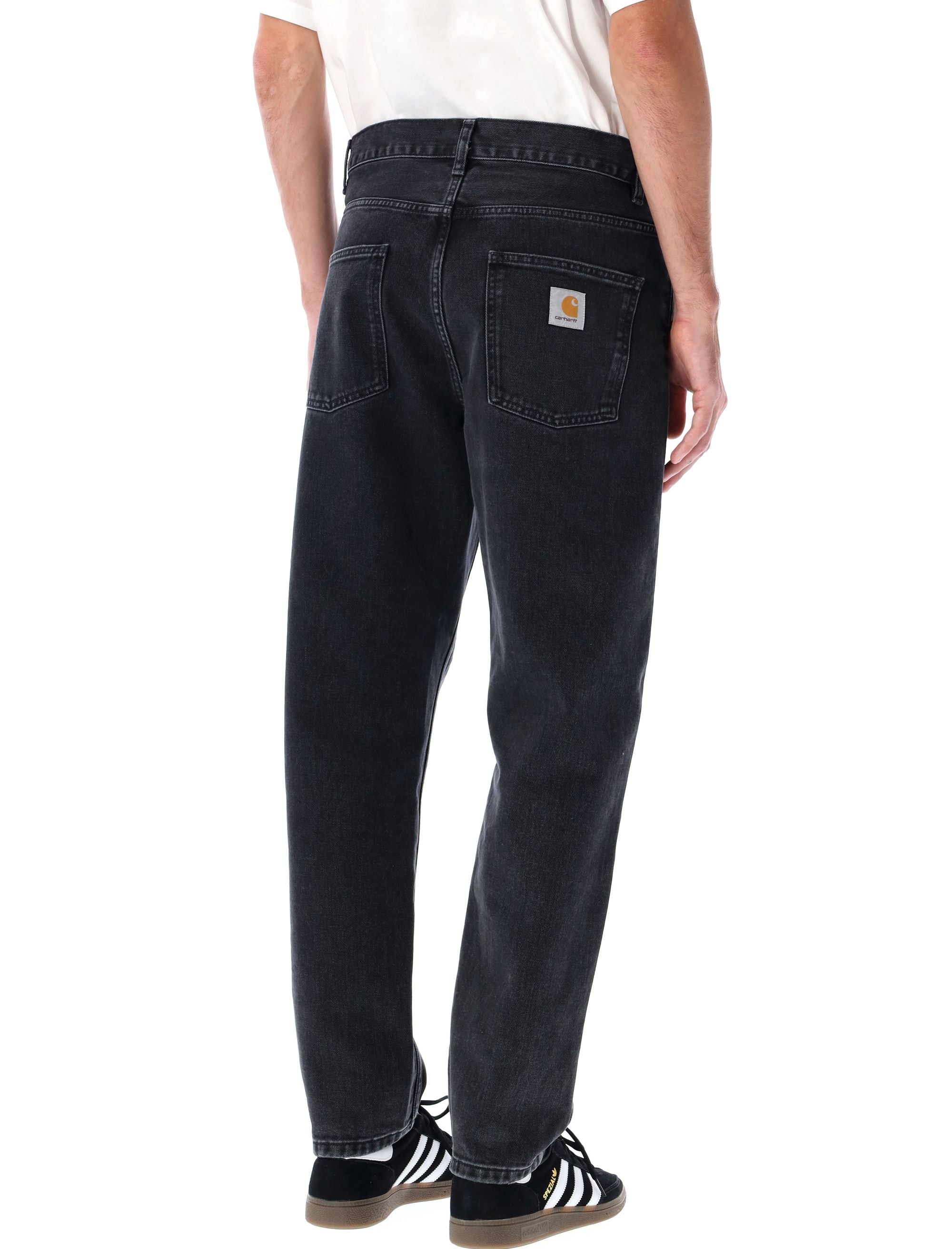 Newel denim pant Black Cotton Jean