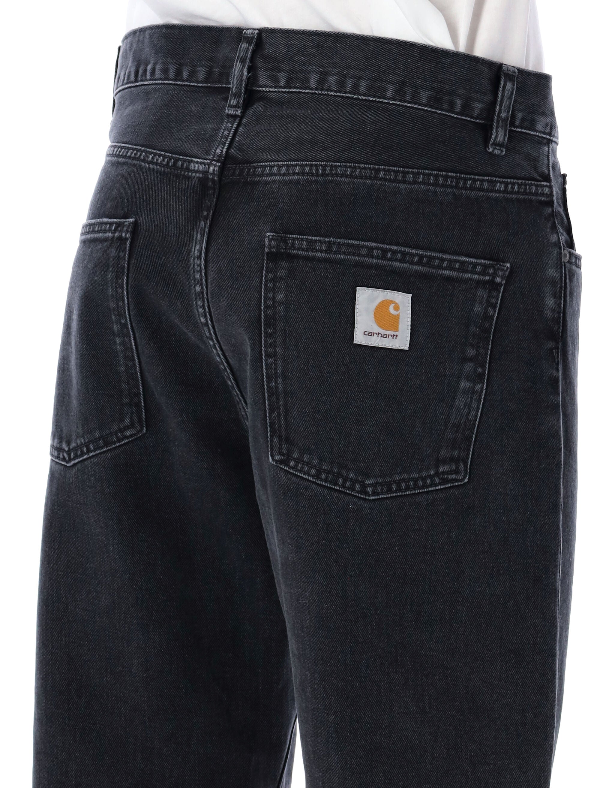 Newel denim pant Black Cotton Jean