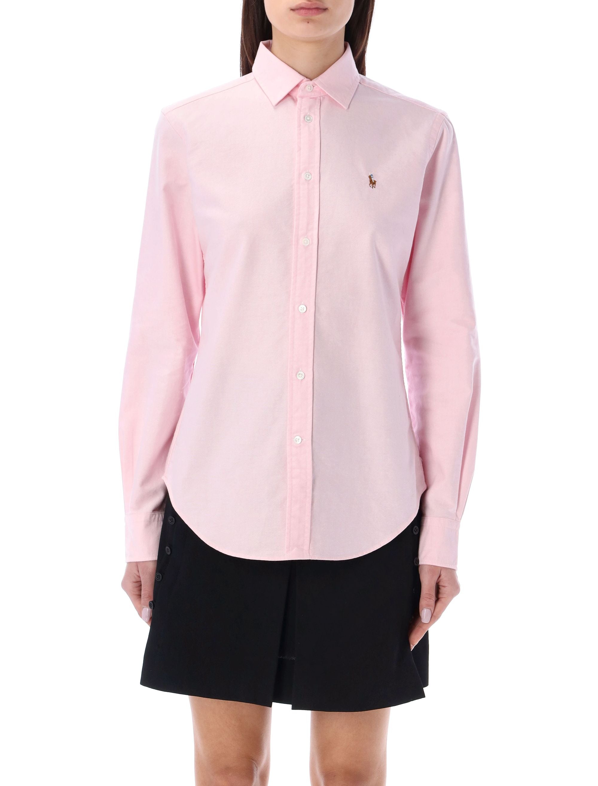 Oxford cotton shirt Bath Pink
