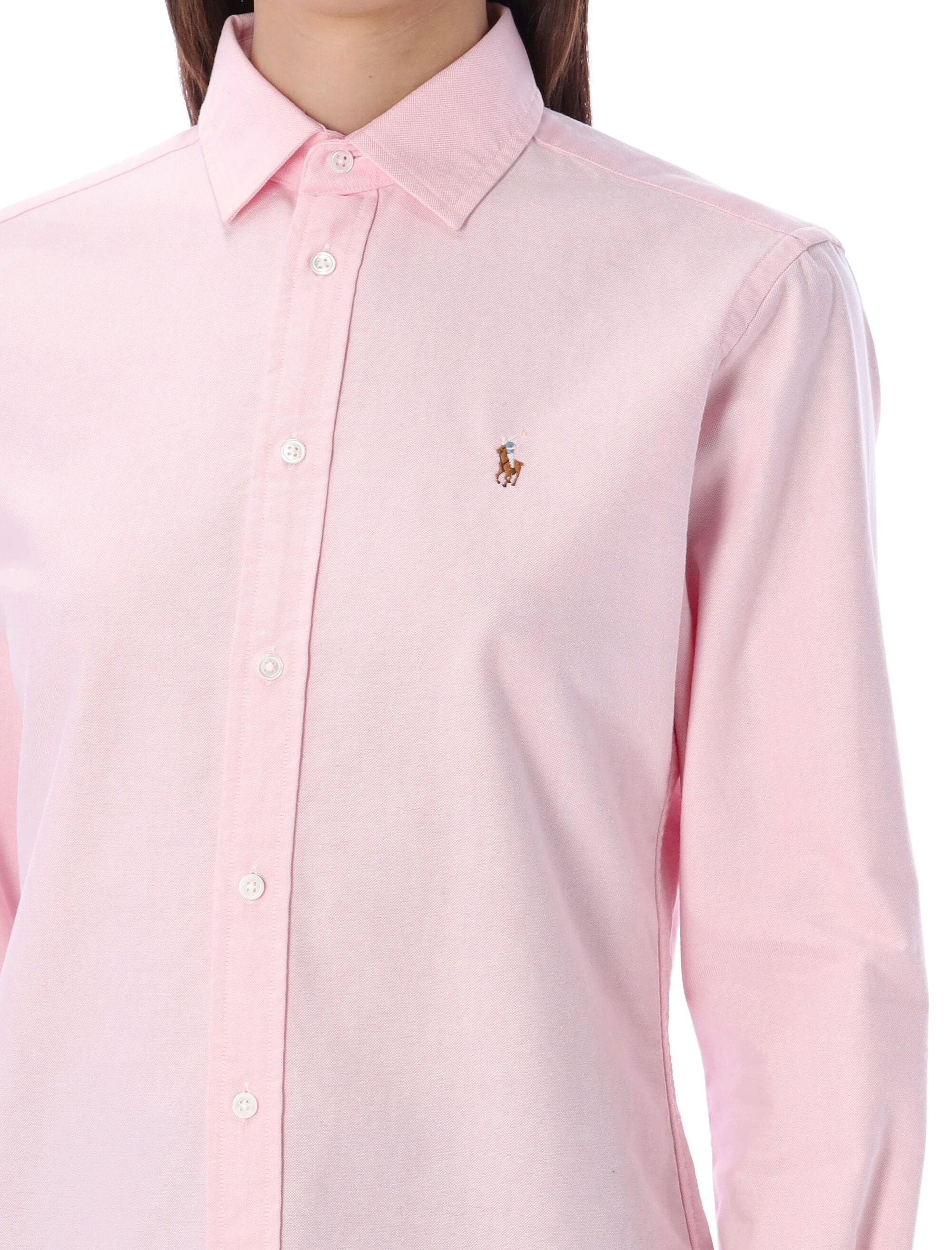 Oxford cotton shirt Bath Pink