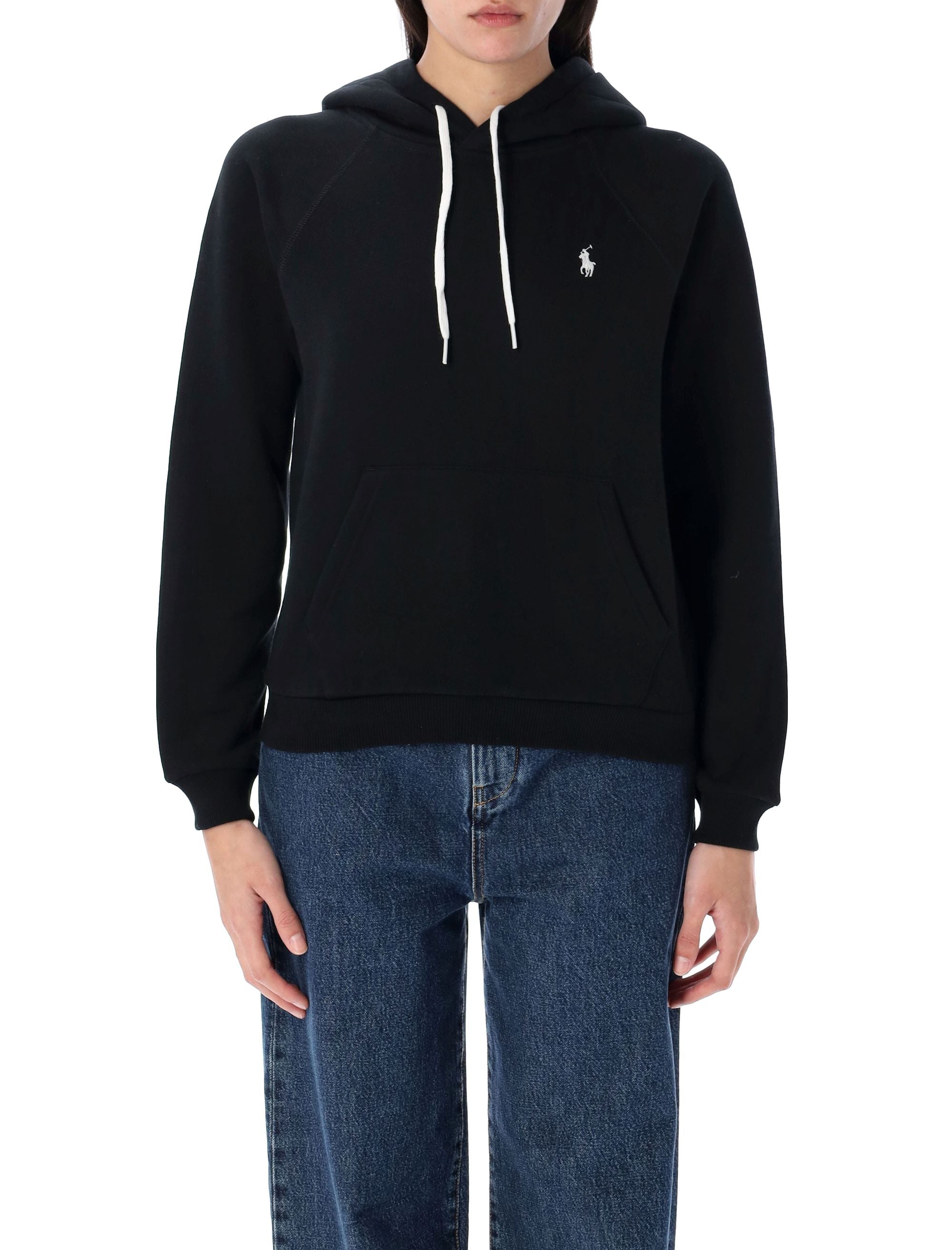 Classic Pony hoodie Polo Black Cotton Sweatshirt