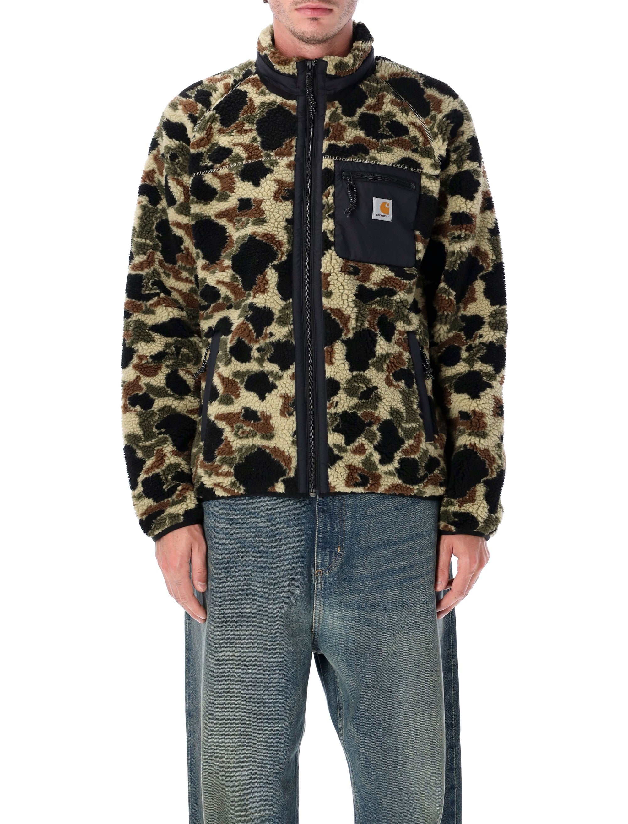 Carhartt WIP Prentis Liner fleece jacket Camo Duck Jacquard Polyester Fleeces