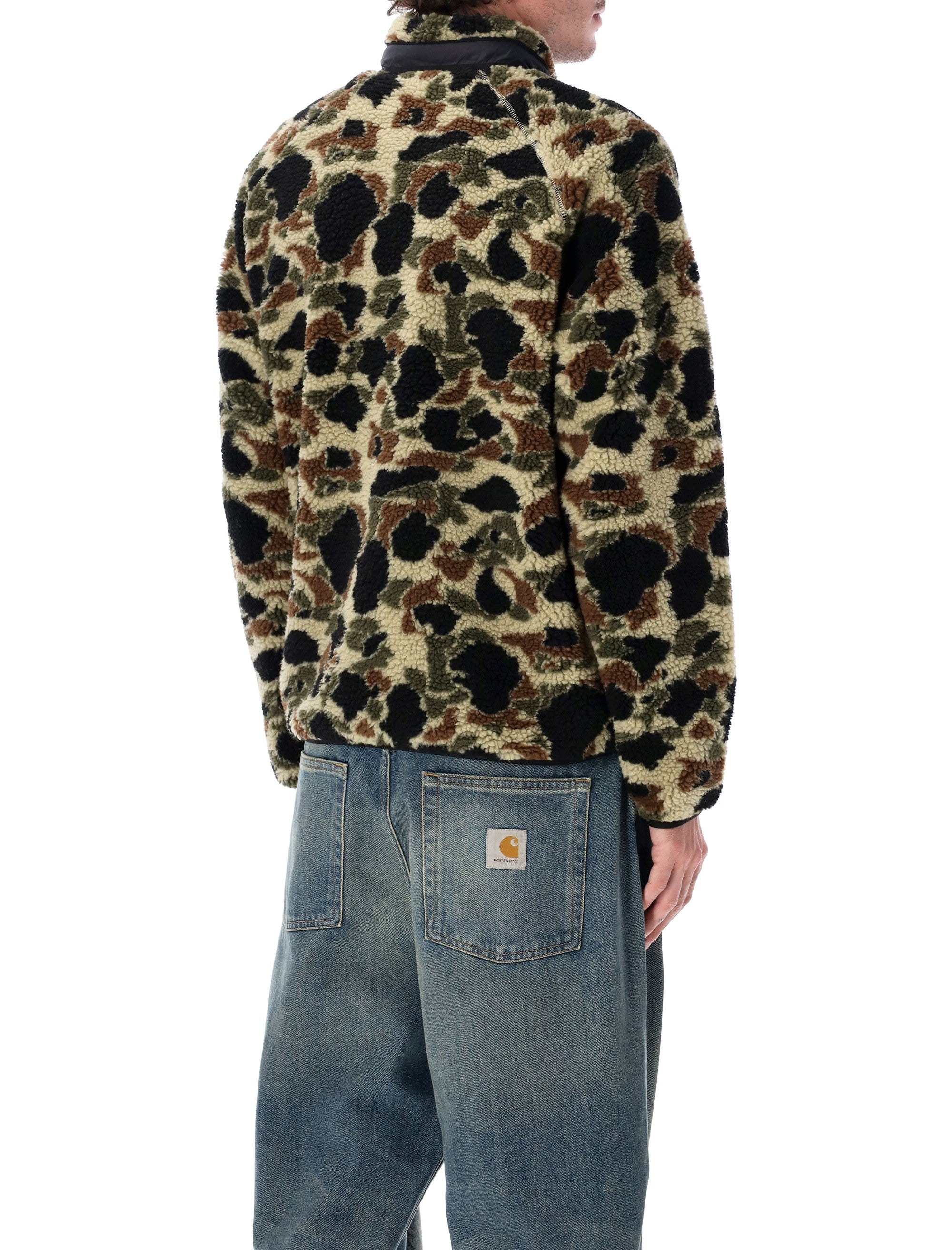 Carhartt WIP Prentis Liner fleece jacket Camo Duck Jacquard Polyester Fleeces