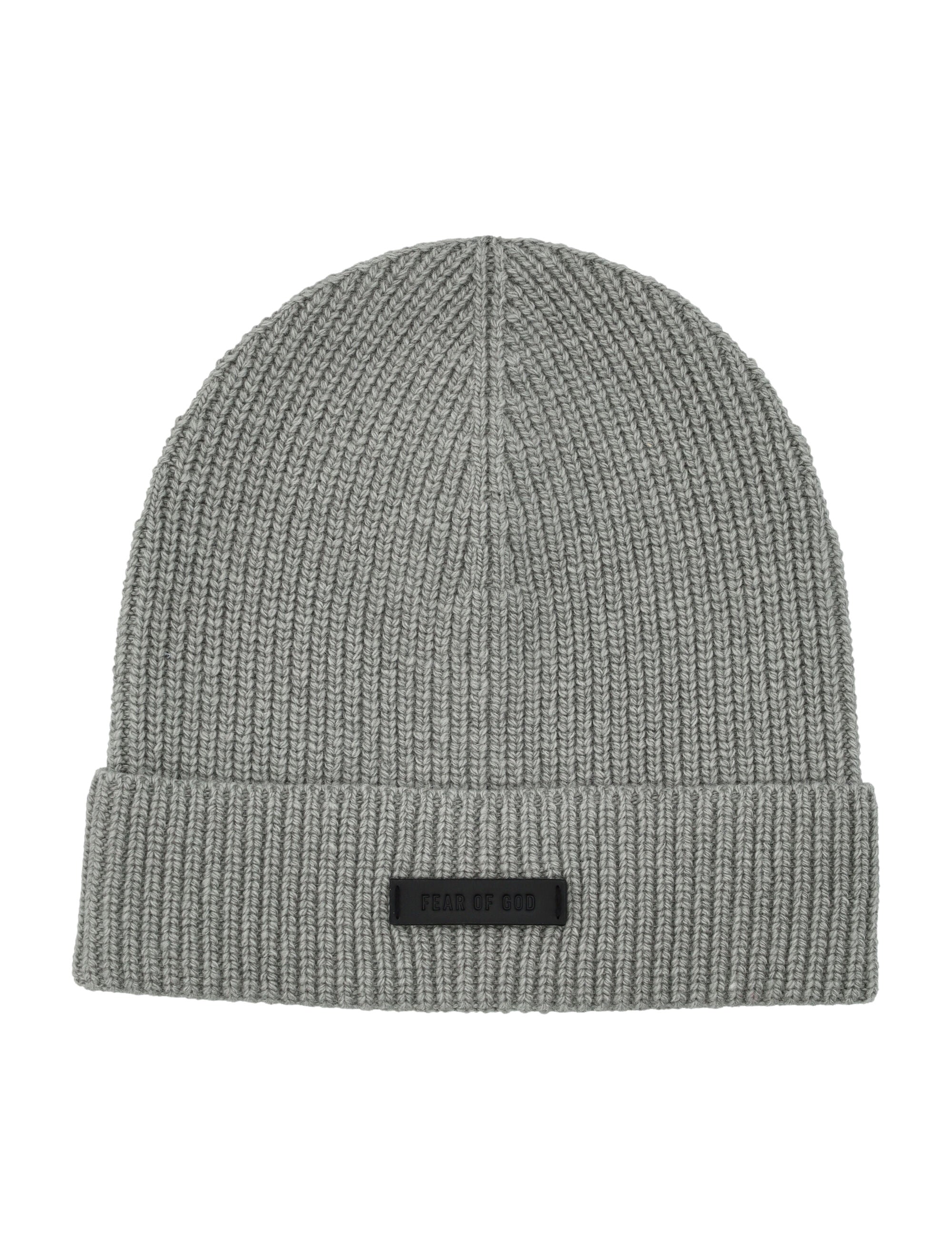Merino wool beanie Flint Grey Hat