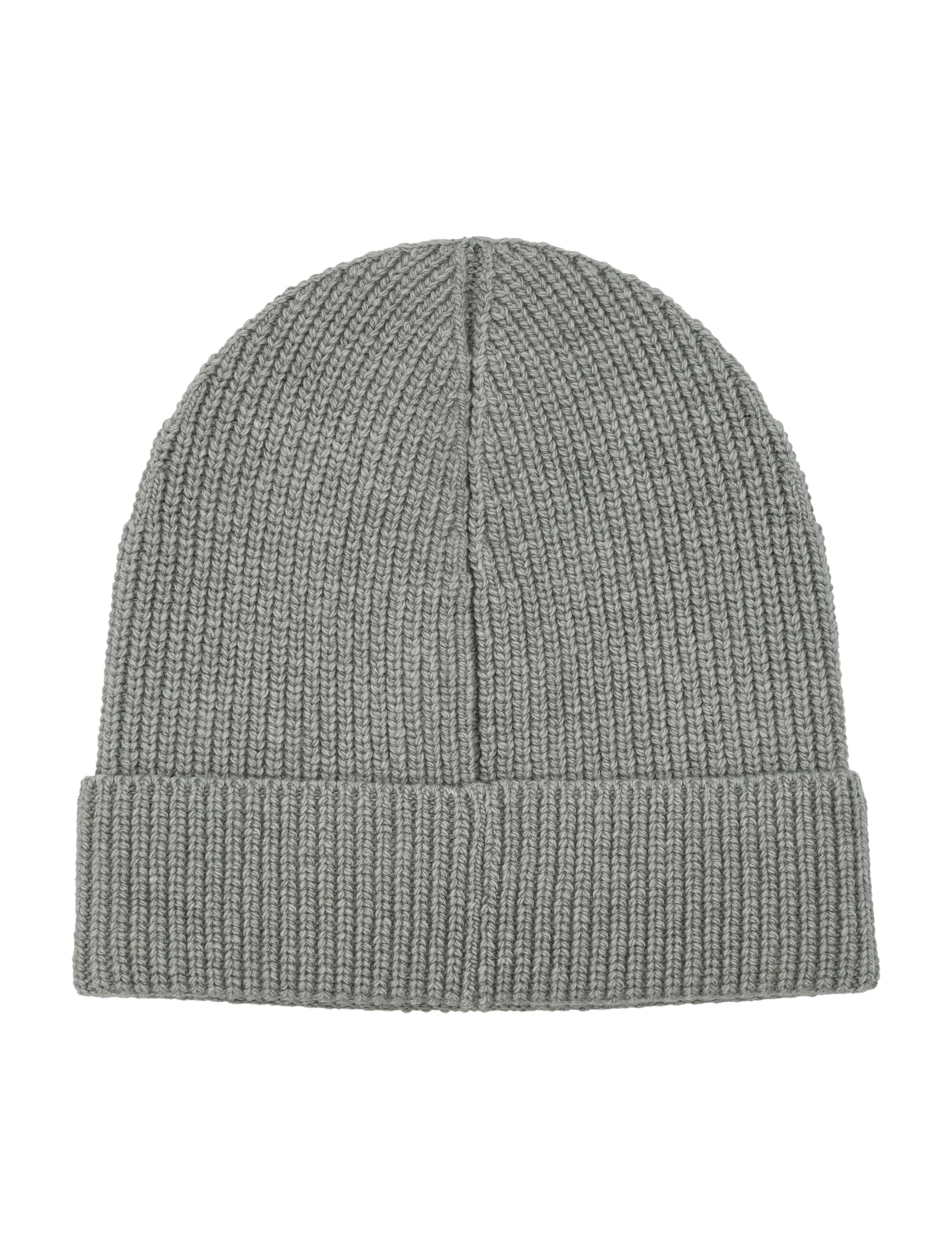 Merino wool beanie Flint Grey Hat