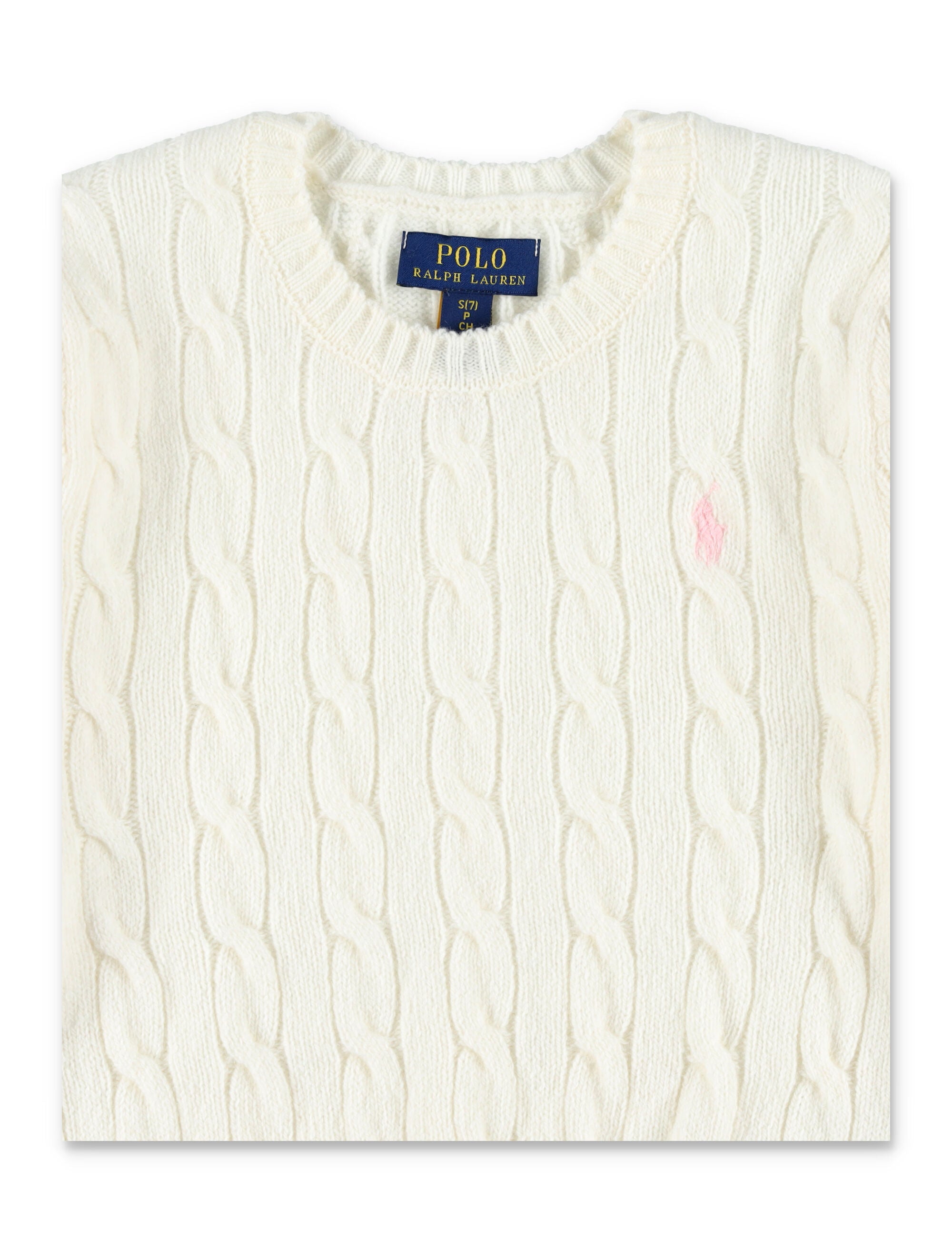 Kid - Cable-knit sweater White Wool