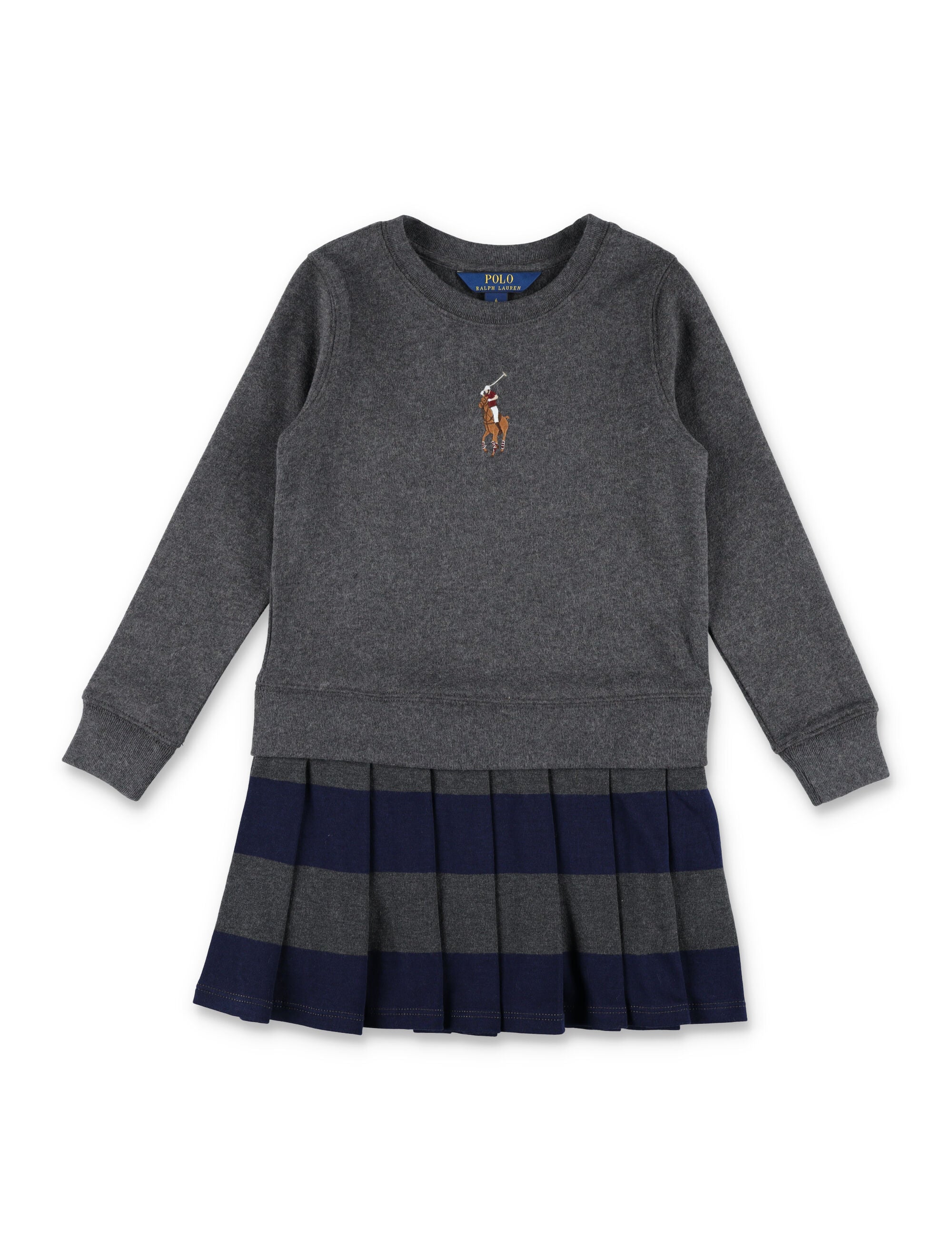 Kid - Big Pony sweatshirt dress Navy Upper