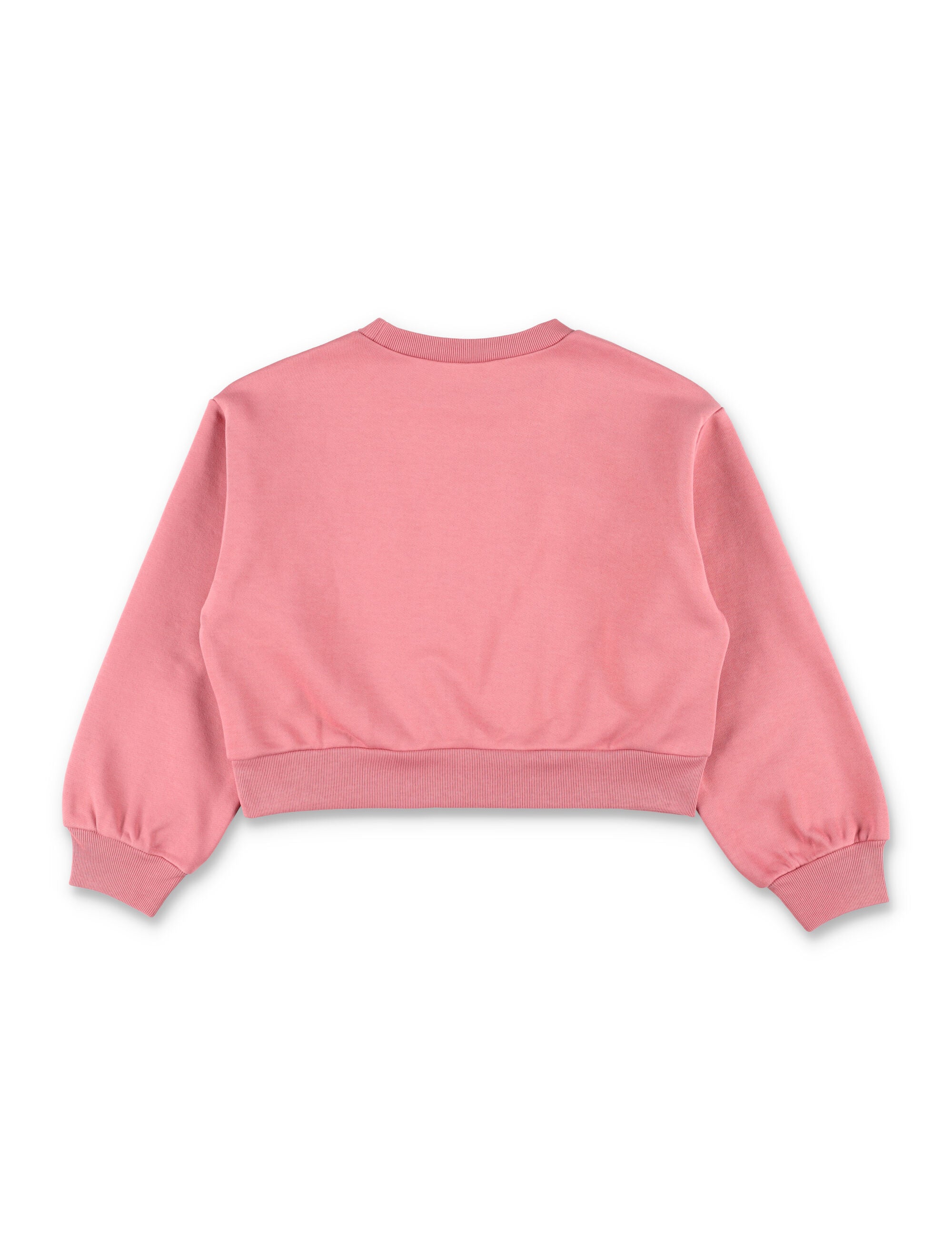 Pink sweatshirt with logo Marni Kids Tulipano Cotton
