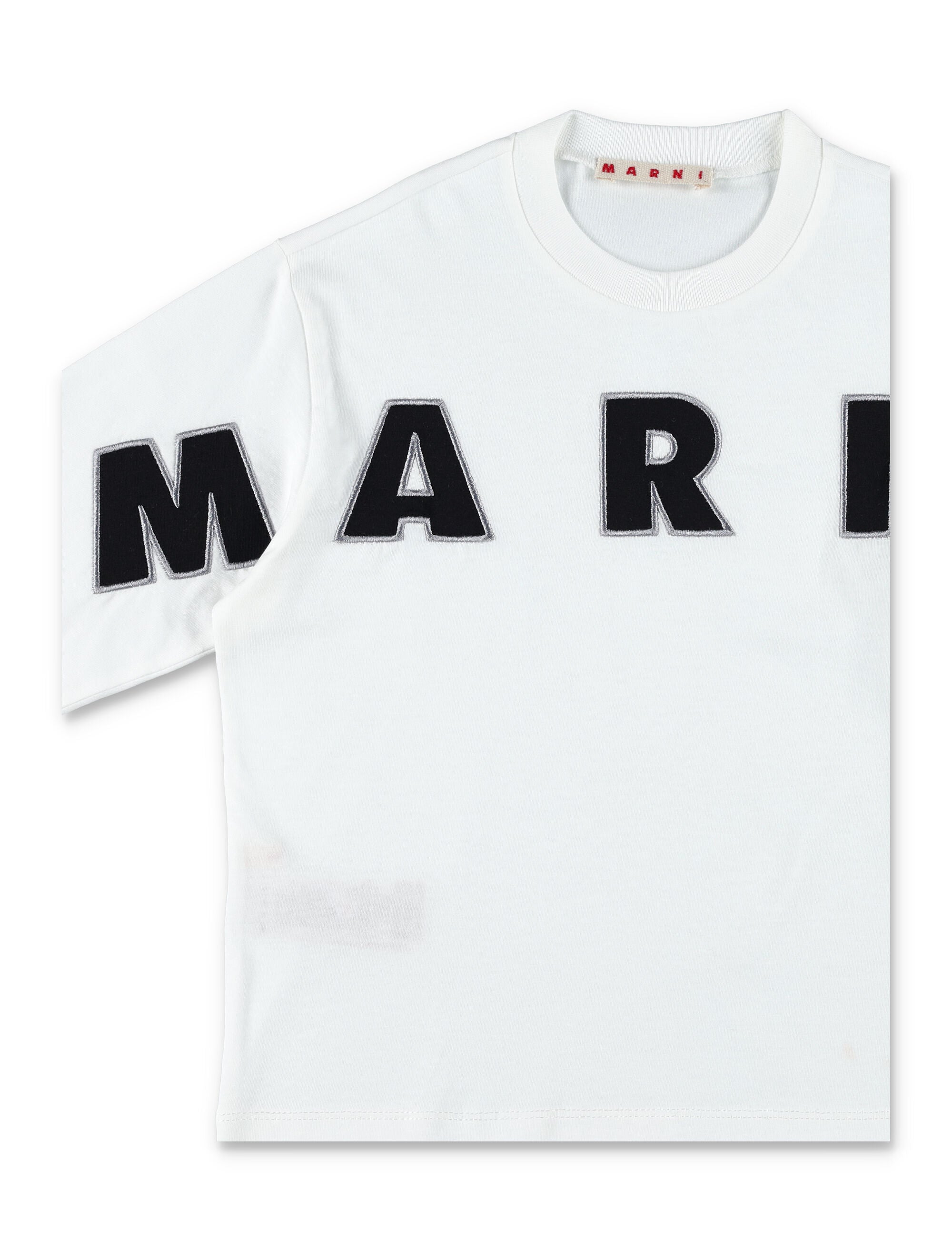 Long-sleeve T-shirt Marni Kids White Cotton Tshirt