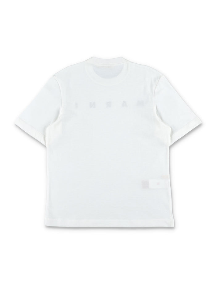 Kid - Classic logo cotton t-shirt White