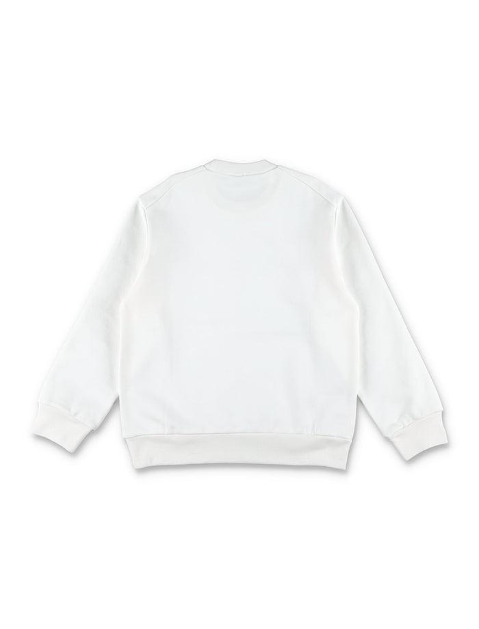 Kid - Classic cotton sweatshirt White