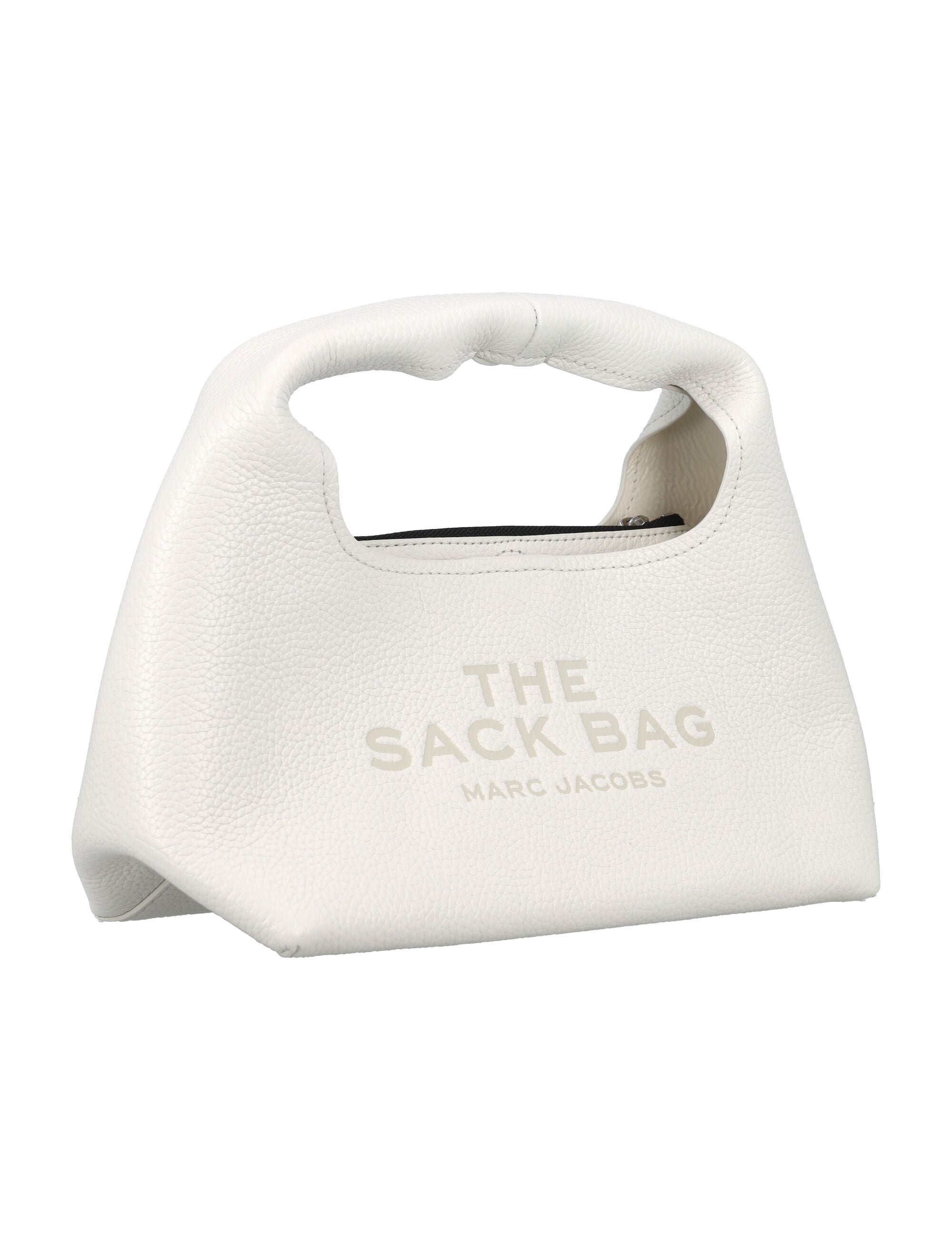 The mini sack bag Marc Jacobs White Cow Leather Tote