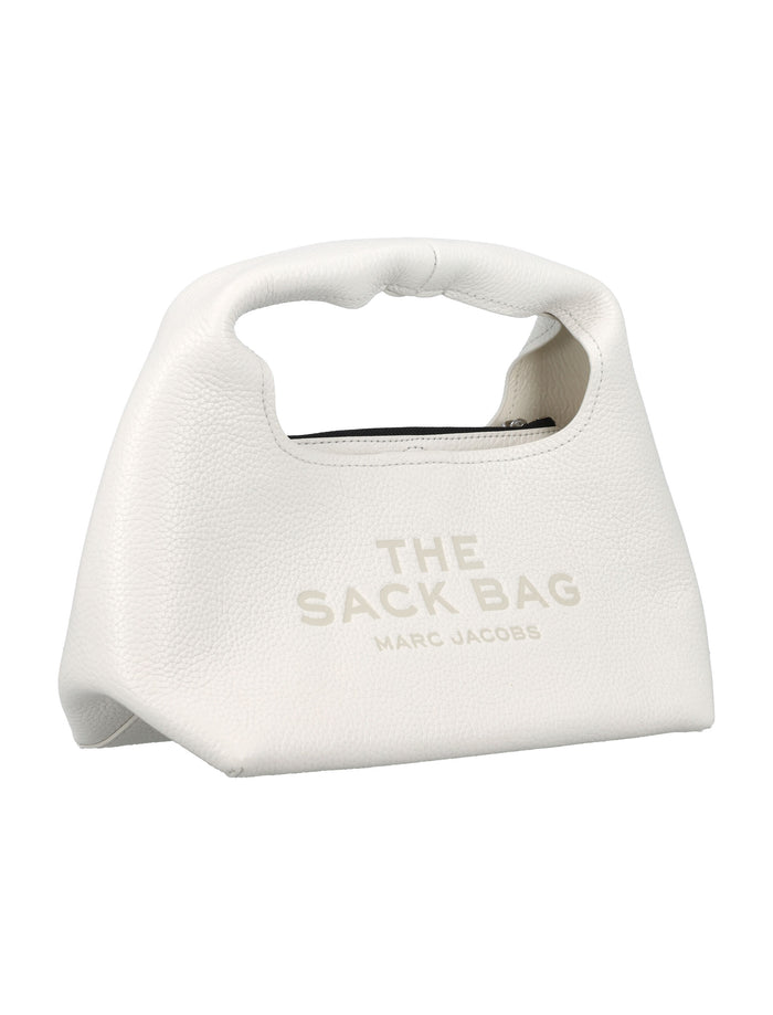 The mini sack bag Marc Jacobs White Cow Leather Tote