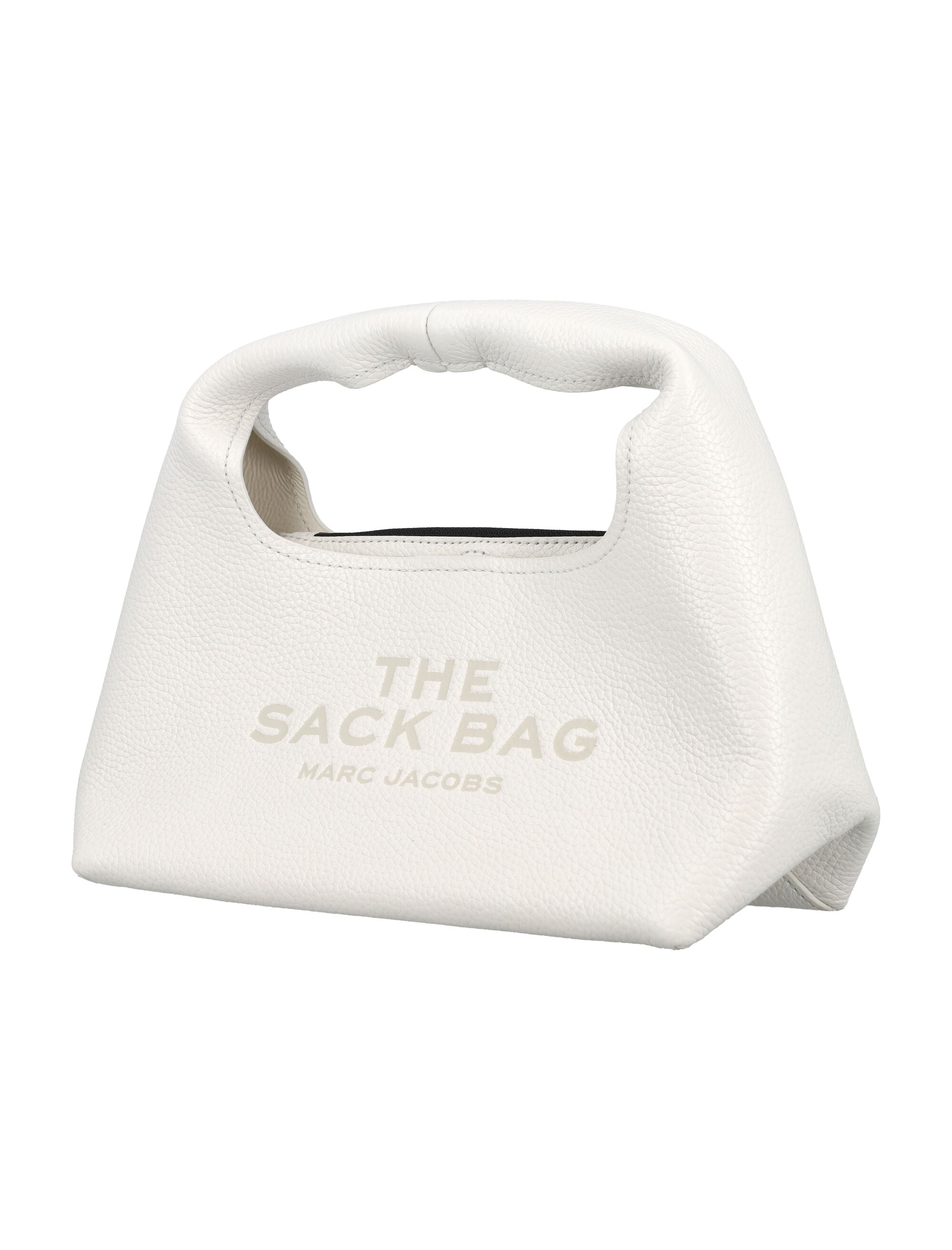 The mini sack bag Marc Jacobs White Cow Leather Tote