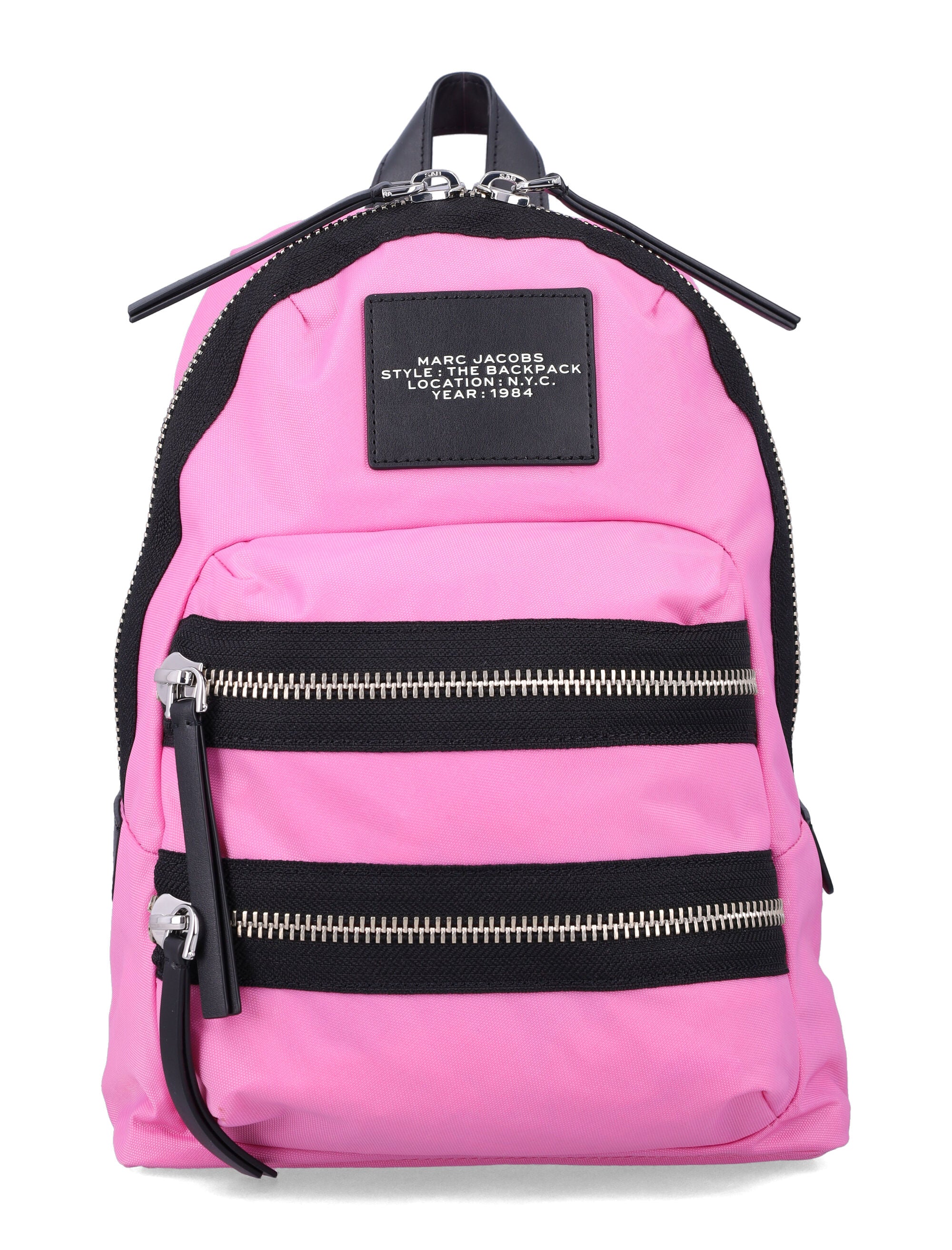 Marc Jacobs The Biker nylon medium backpack Bow Pink