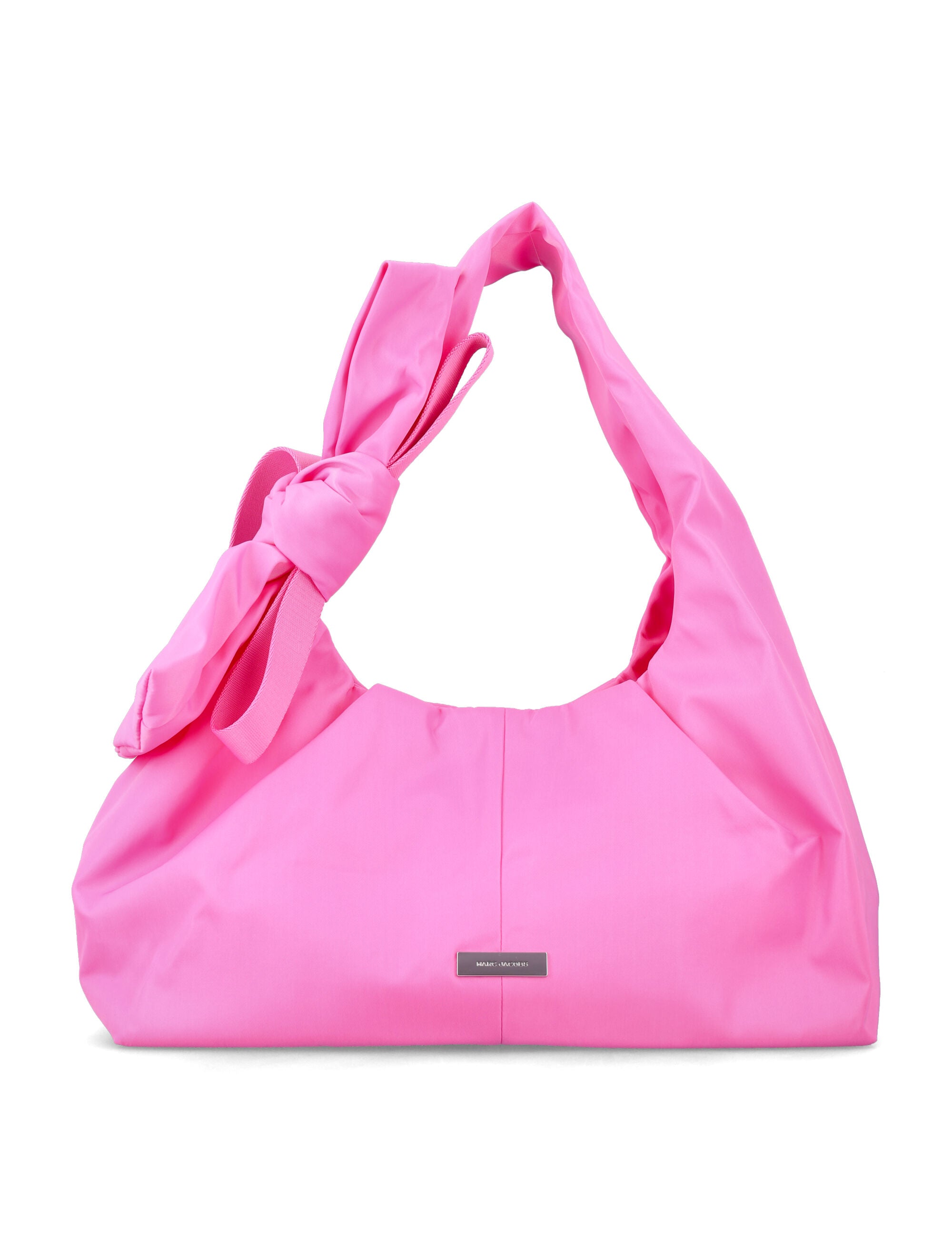 Marc Jacobs The Bow Nylon Large Sack Bag Pink Shoulder