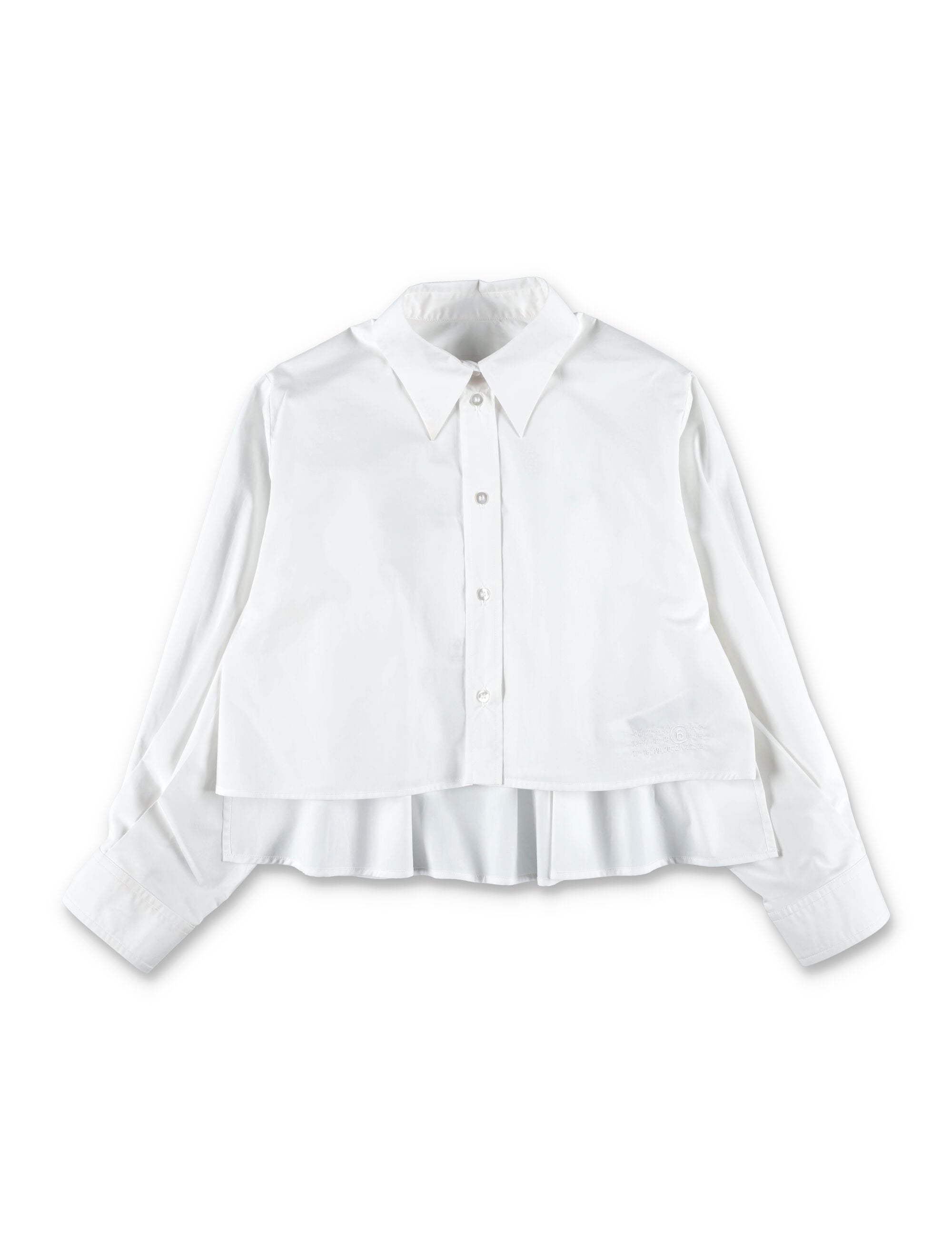 Kid - Mm6 Maison Margiela White Cotton Shirt