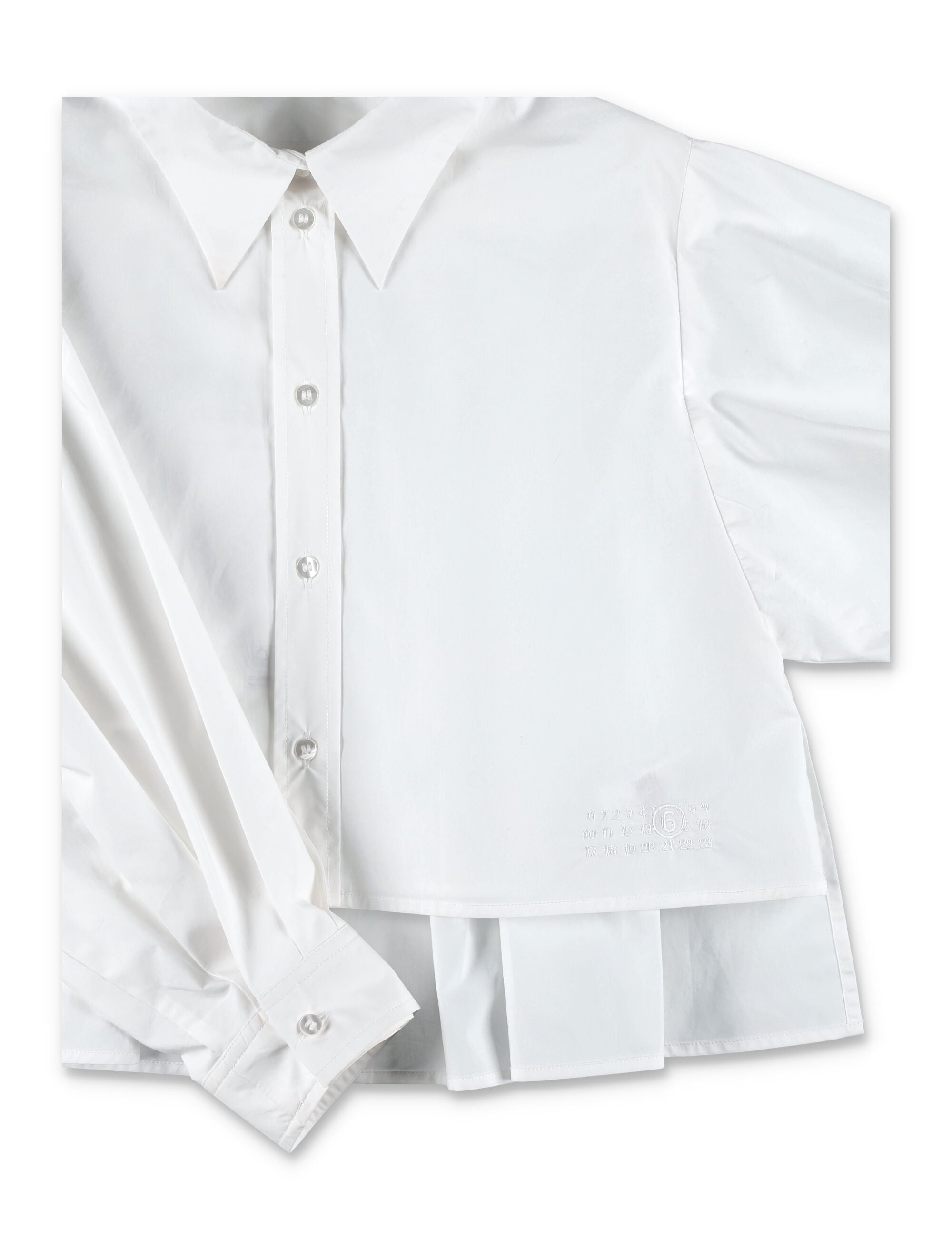 Kid - Mm6 Maison Margiela White Cotton Shirt