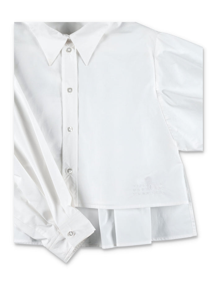 Kid - Mm6 Maison Margiela White Cotton Shirt