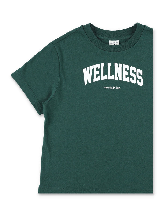 Sporty & Rich Wellness Ivy kids t-shirt Forest Cotton