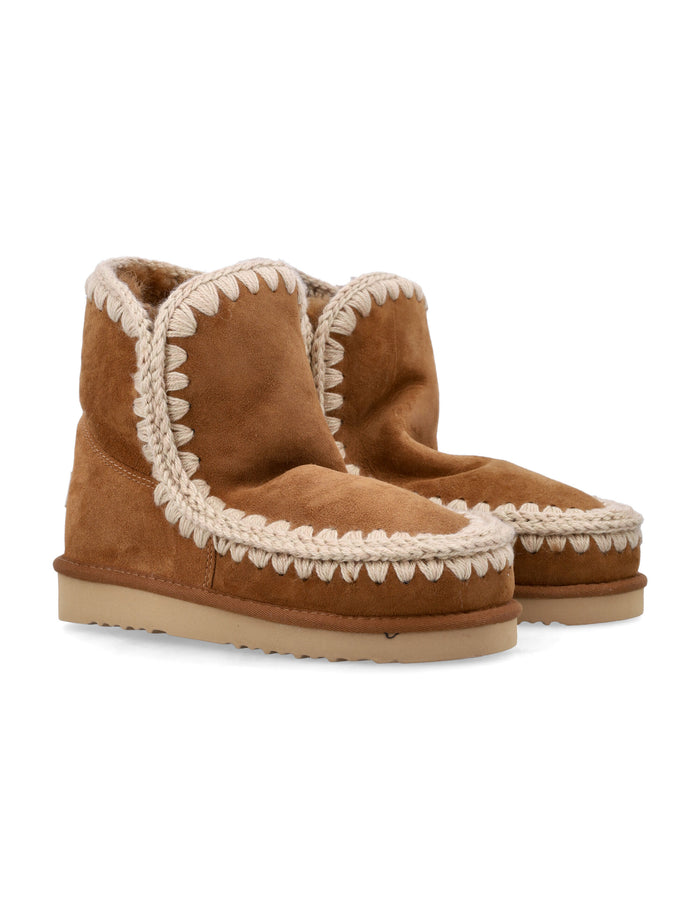 Mou Eskimo 18 sheepskin boots with crochet stitching Coganc Upper