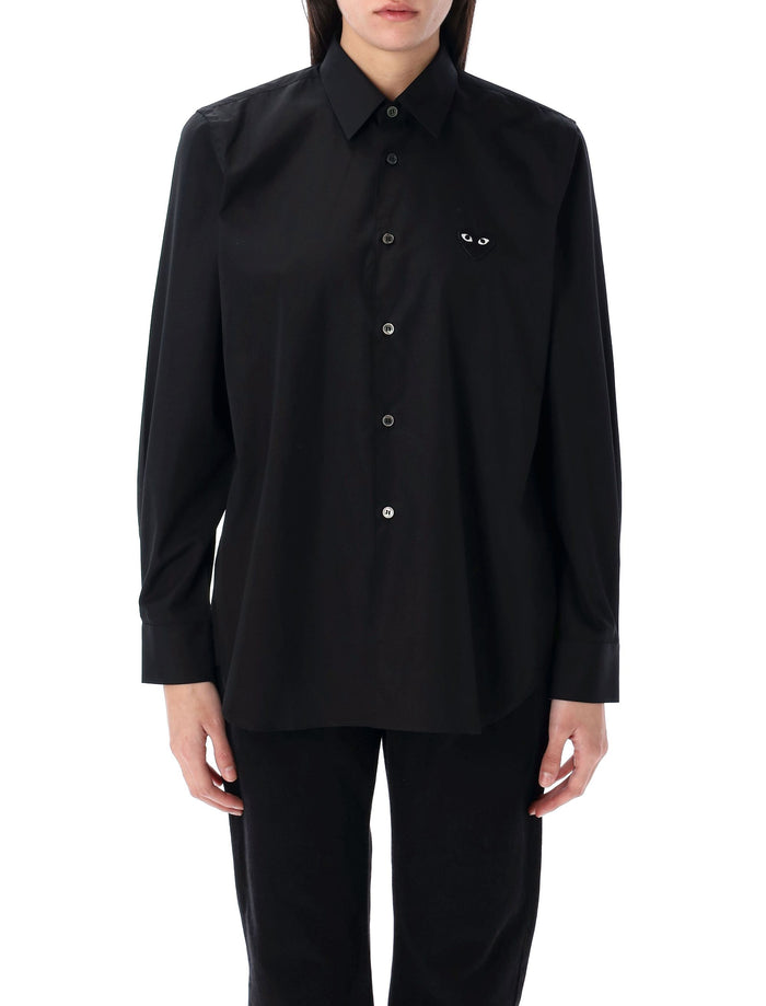 Black heart shirt Cotton