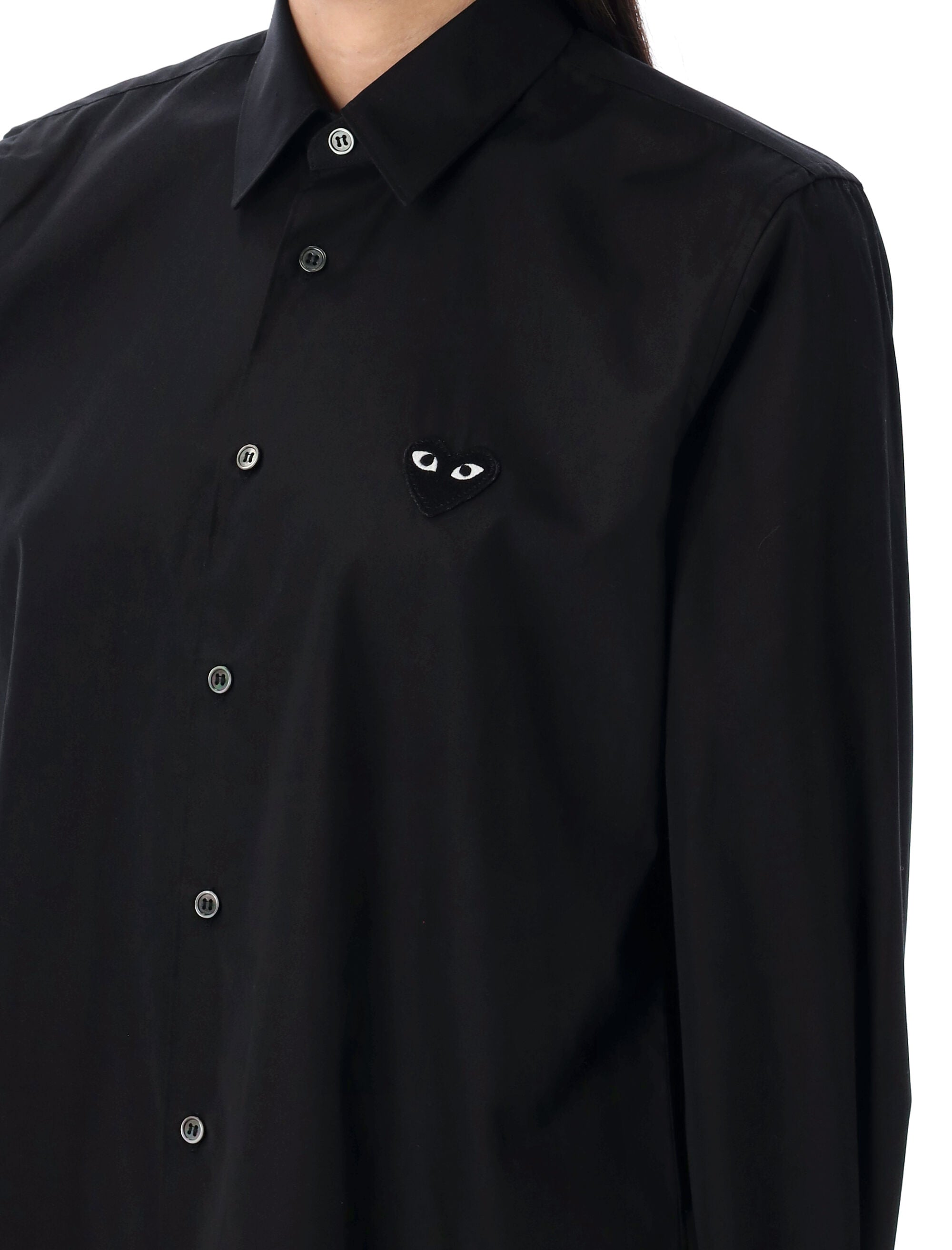 Black heart shirt Cotton