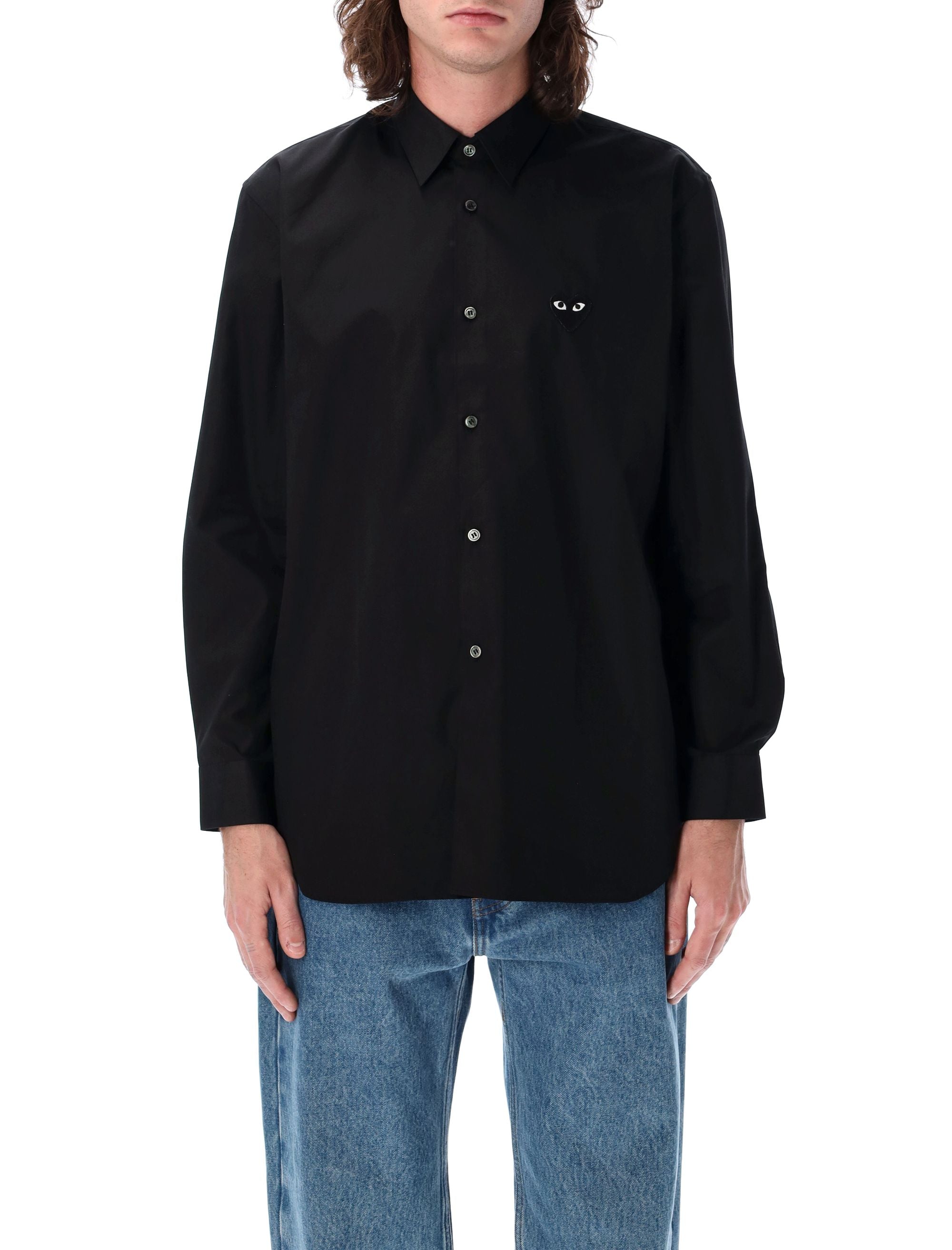 Black heart shirt Cotton