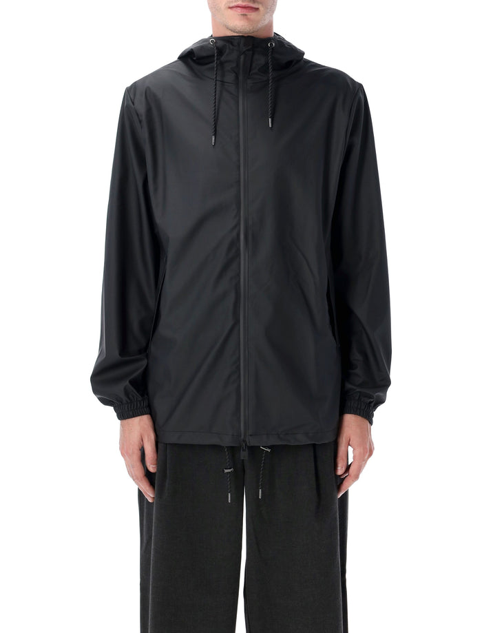 Rains Storm breaker waterproof raincoat Black Polyester Coating Jacket