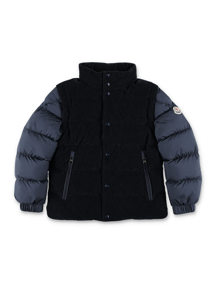 Kid - Abatan down jacket Navy Polyester Padding