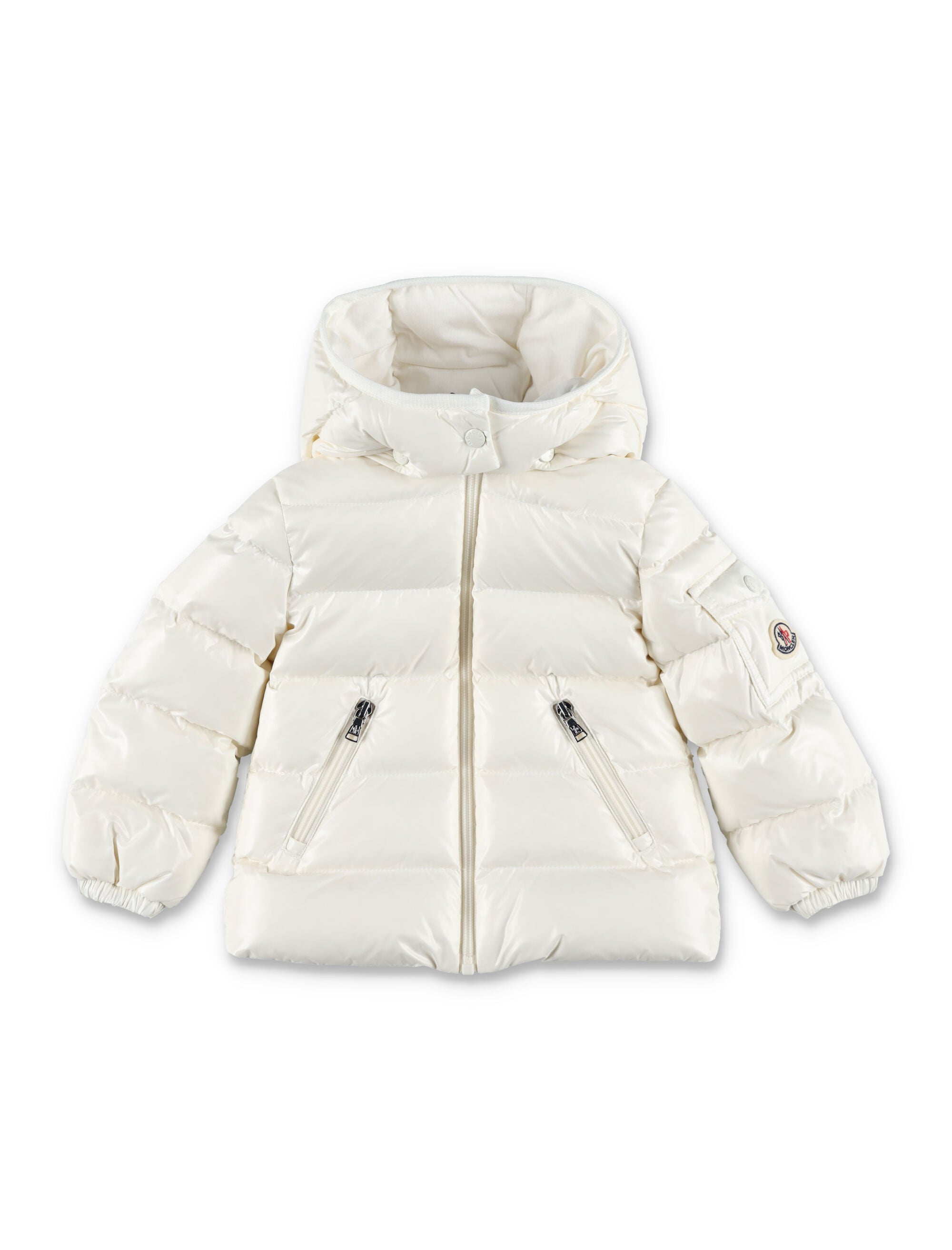Kid - Bady hooded down jacket White Polyamide Lining